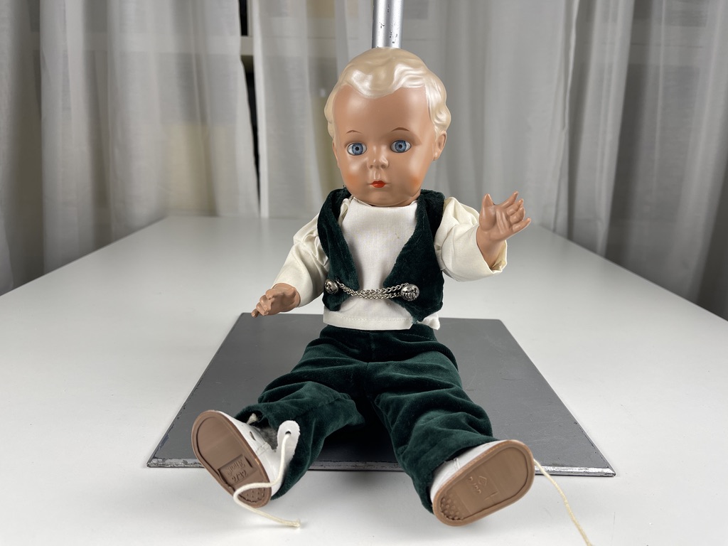 Schildkrötpuppe Tortulon Puppe 34 cm. Top Zustand.  