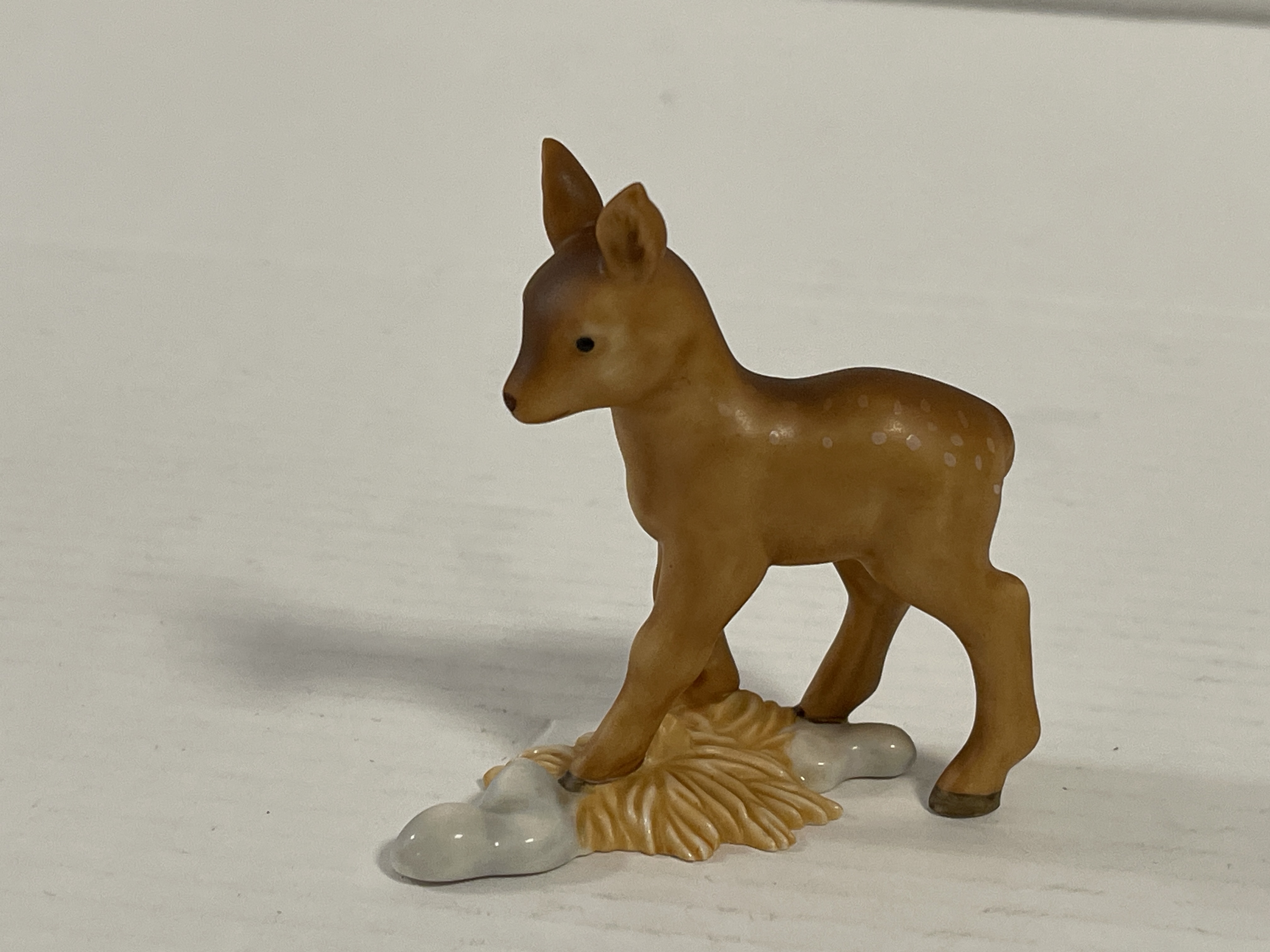 Goebel Figur Sammler Porzellan Reh 8 cm Top Zustand.   