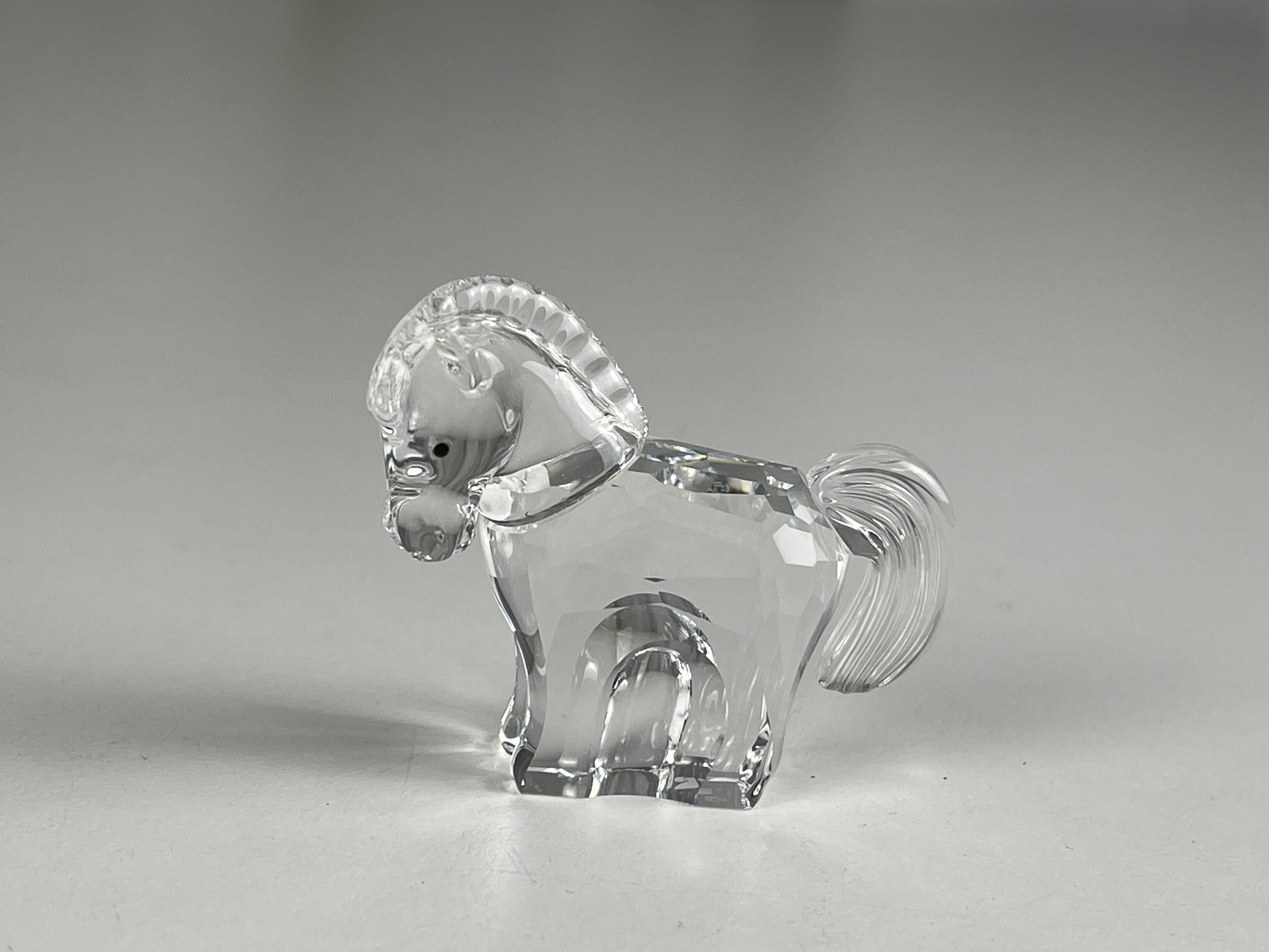  Swarovski Figur 289908 Zodiak Pferd 4,1 cm. kleiner Defekt 