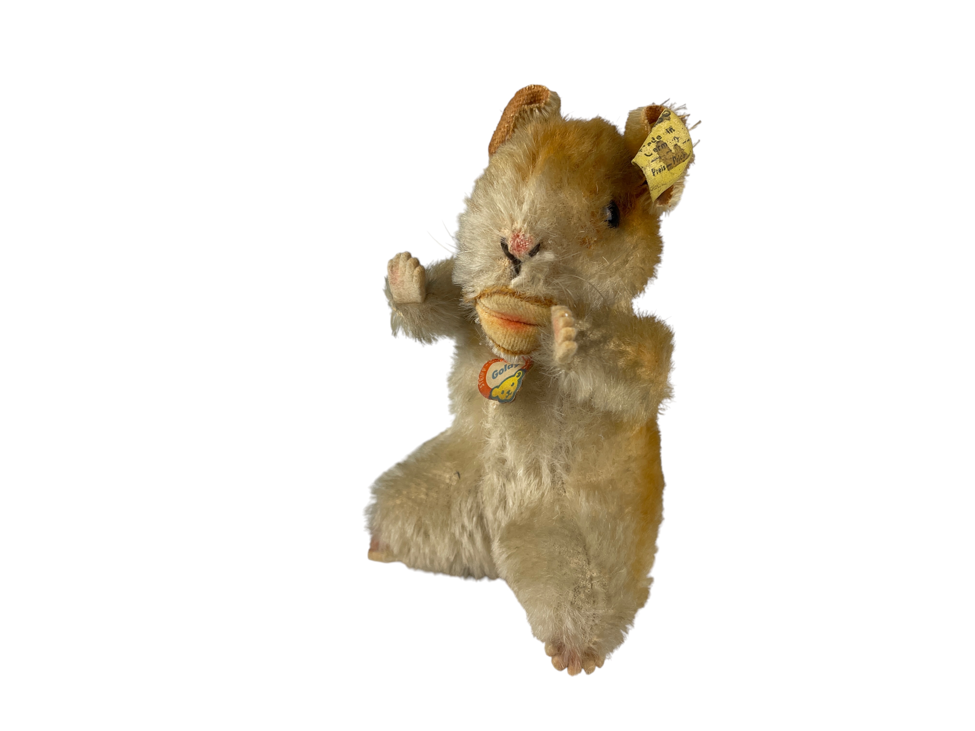 Steiff Tier 4314.00 Hamster 11 cm. - Zustand siehe Fotos