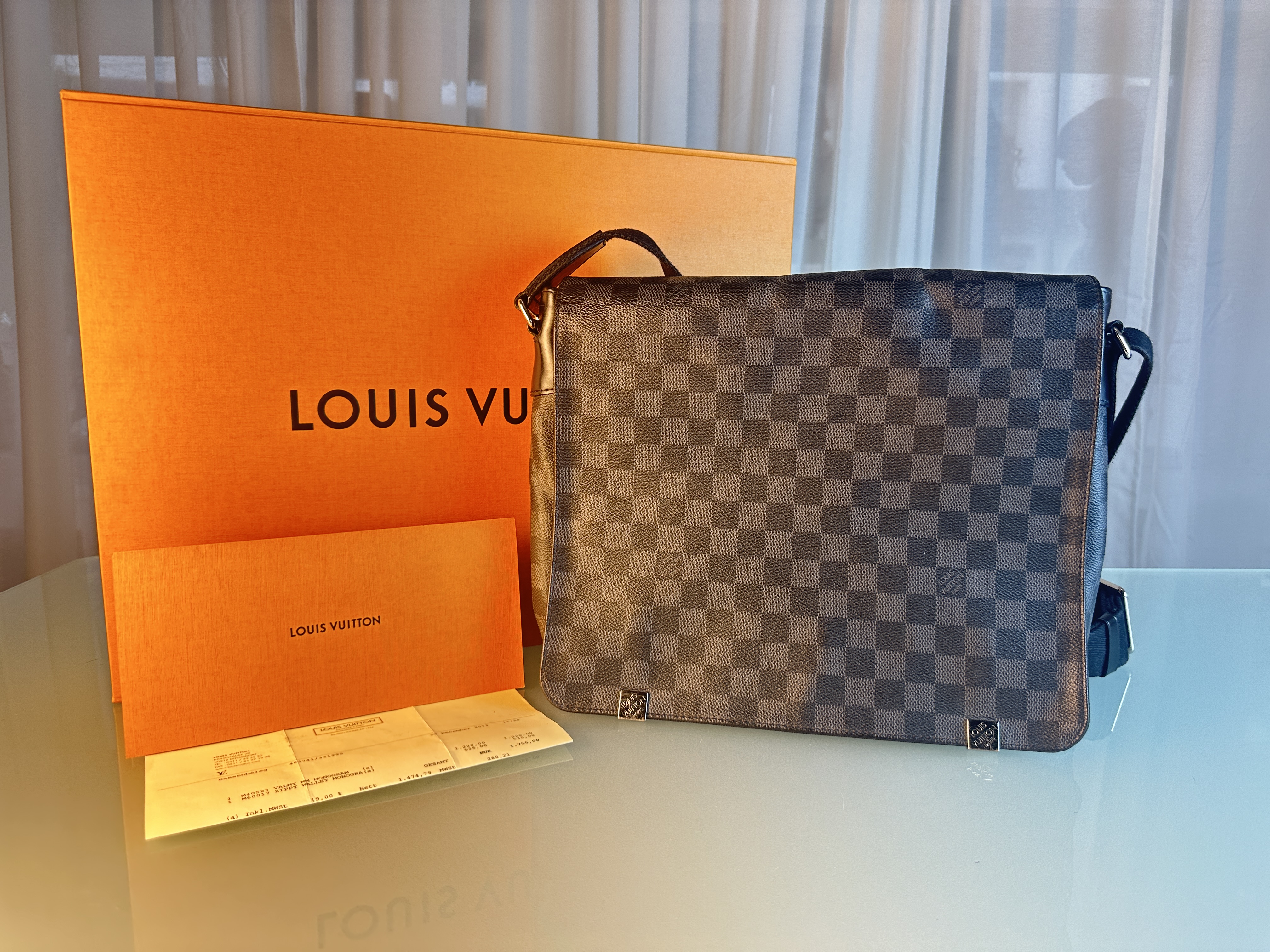  Louis Vuitton Valmy MM Monogramm M40523 DR0177 Top Zustand incl. Beleg einsehbar 