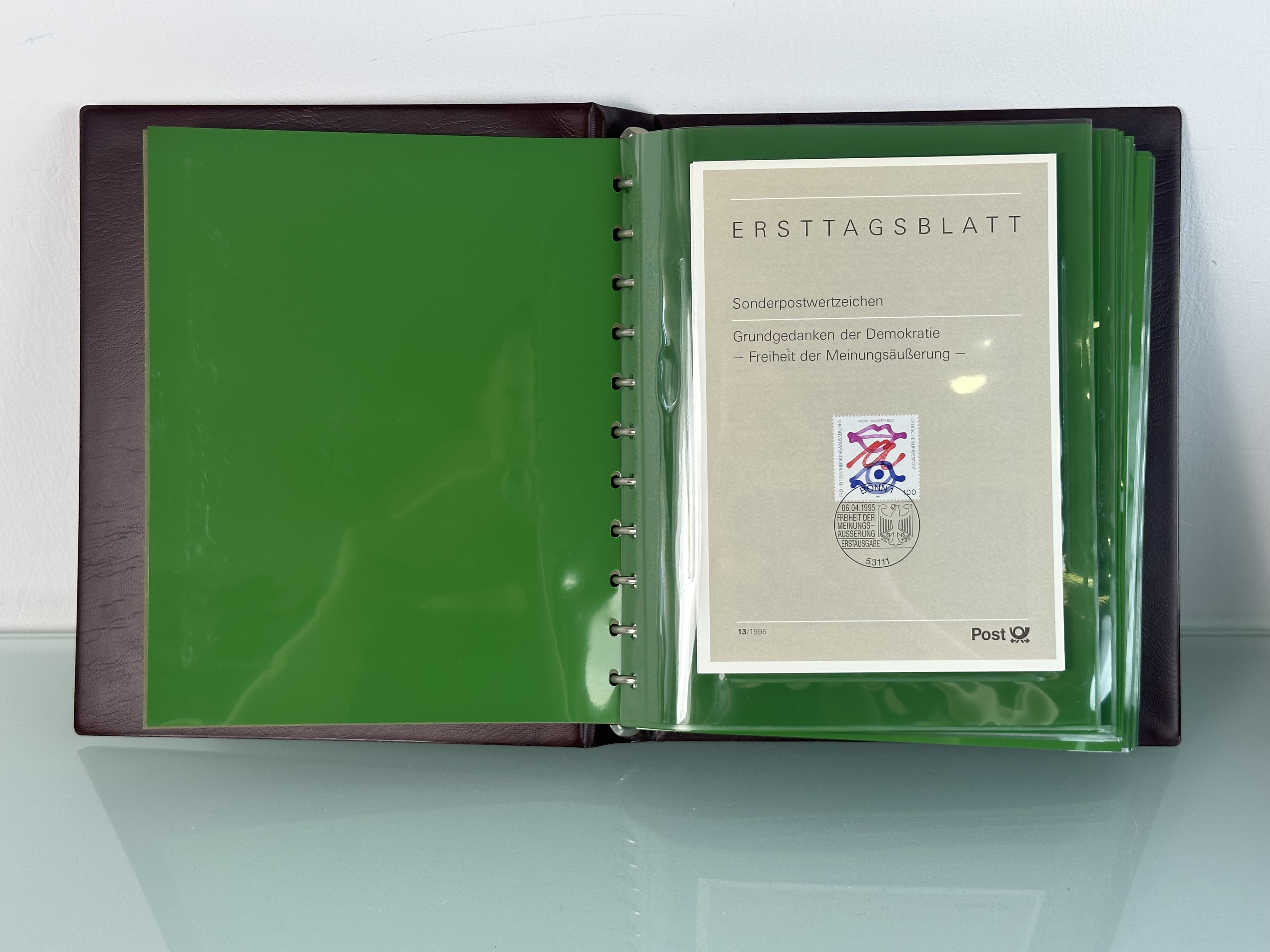 Sammler Ersttagsblatt Album 1995-2004 & Gemischt. Top Zustand