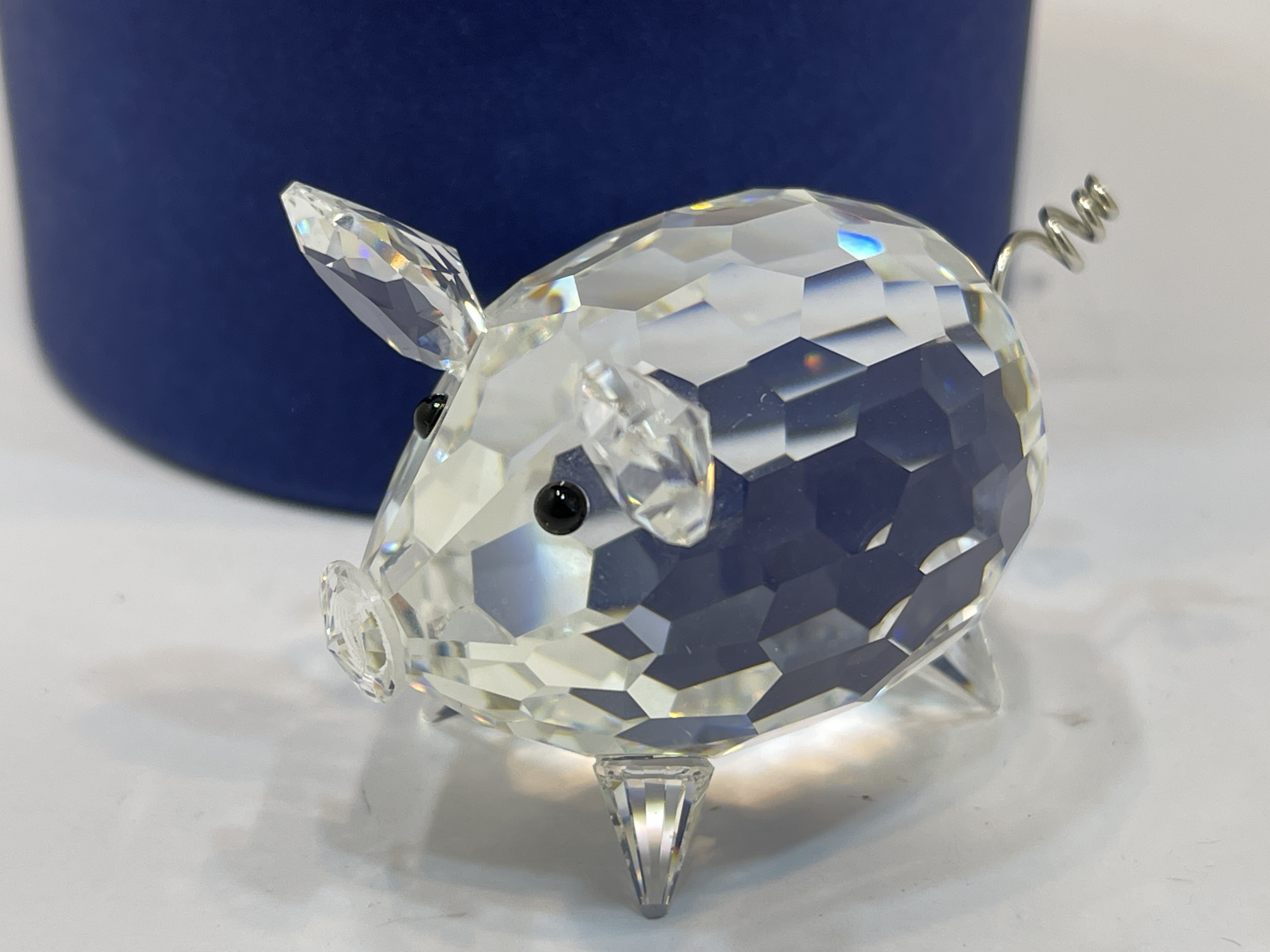 Swarovski Figur 010031 Schwein 6 cm. Ovp & Zertifikat. Top Zustand.  