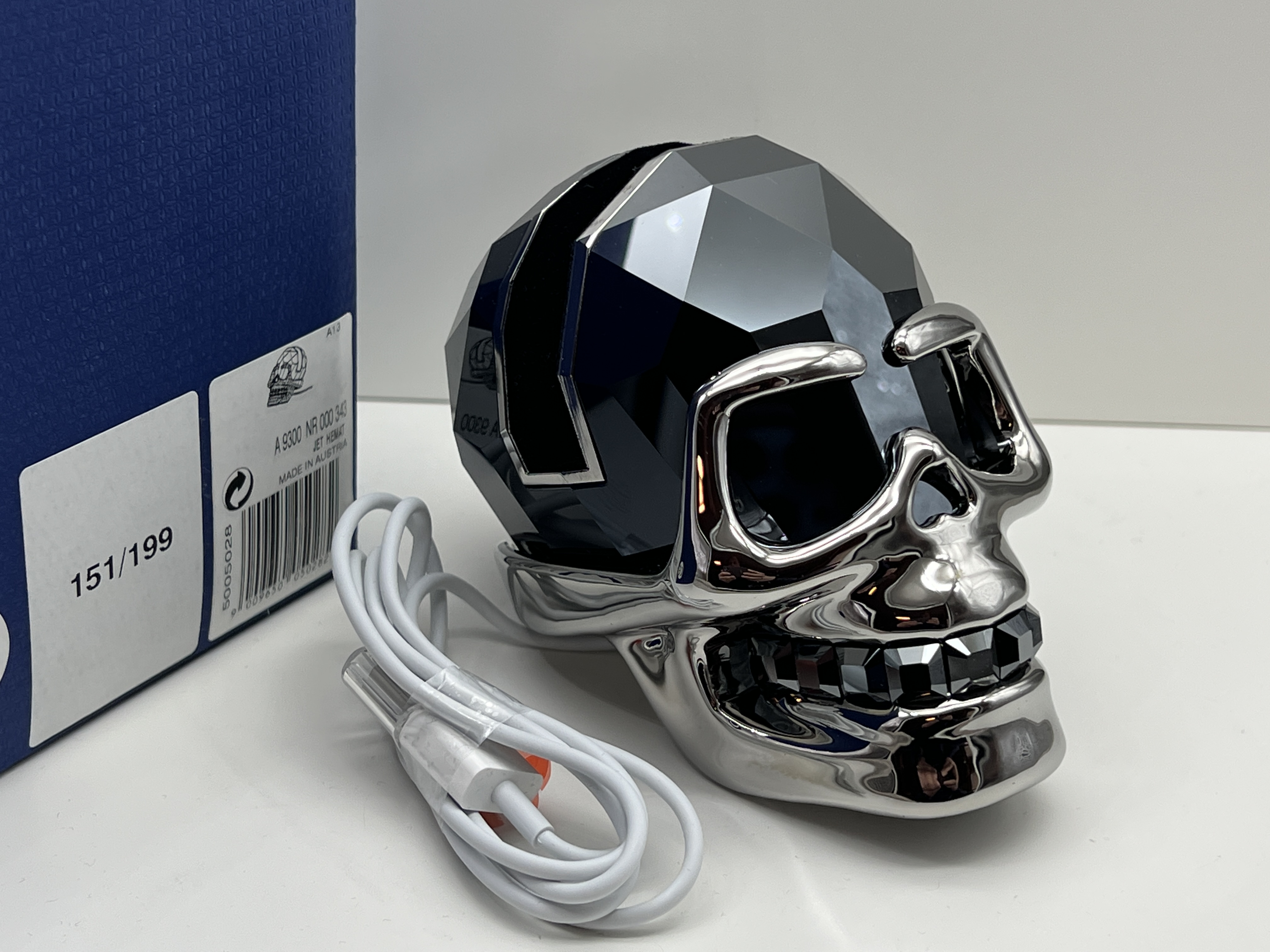  Swarovski Figur 5005028 Skull Docking Station 9 cm Ltd. Edition - Ovp - Zertifikat - Top Zustand 