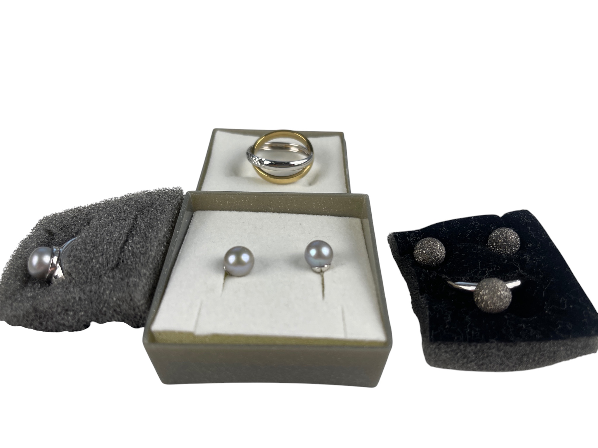 Modeschmuck Konvolut (Ringe Größe 17) - Guter Zustand 