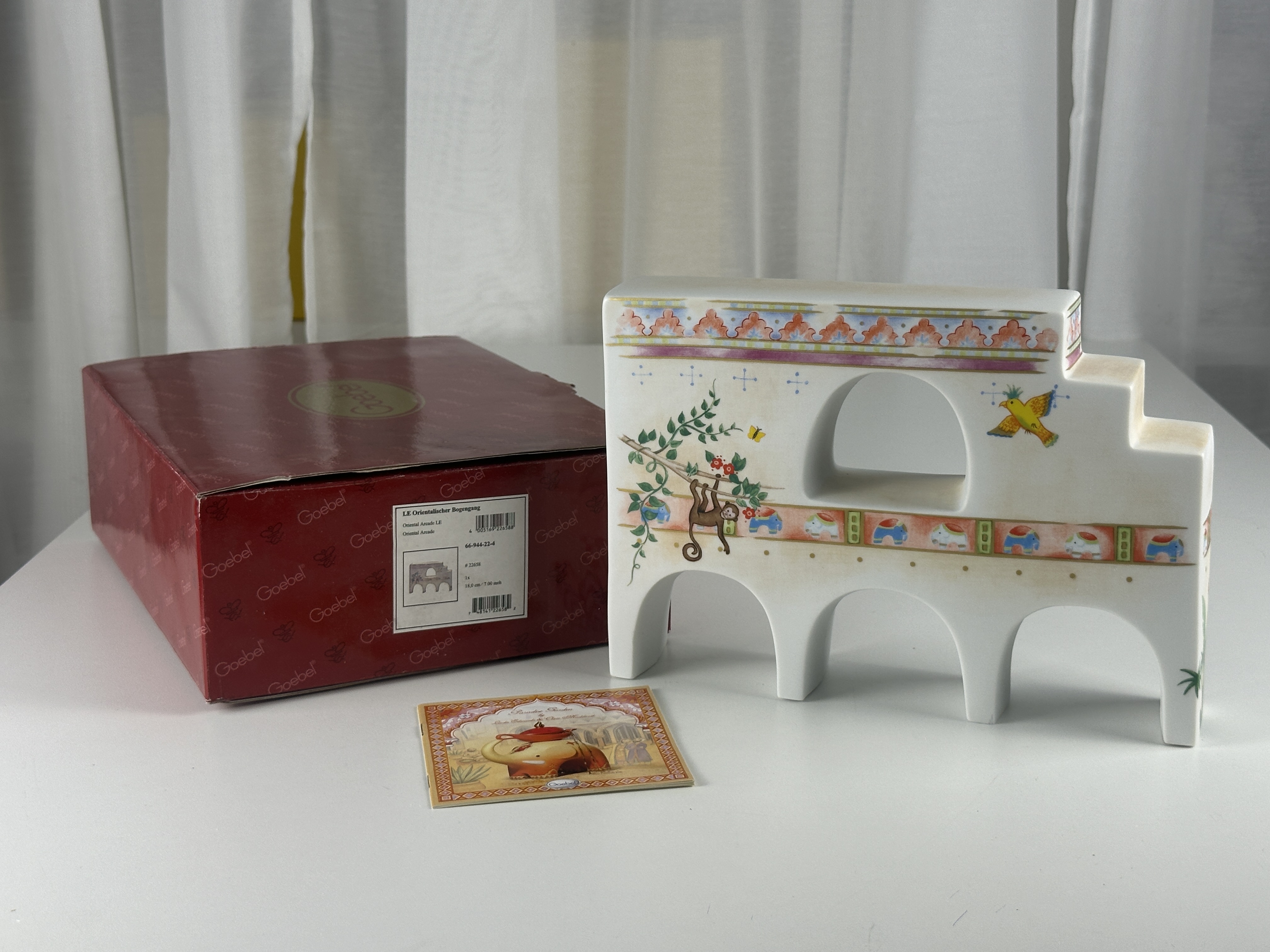  Goebel Figur Orientalischer Bogengang 18 x 25 cm  1 Wahl. Top Zustand