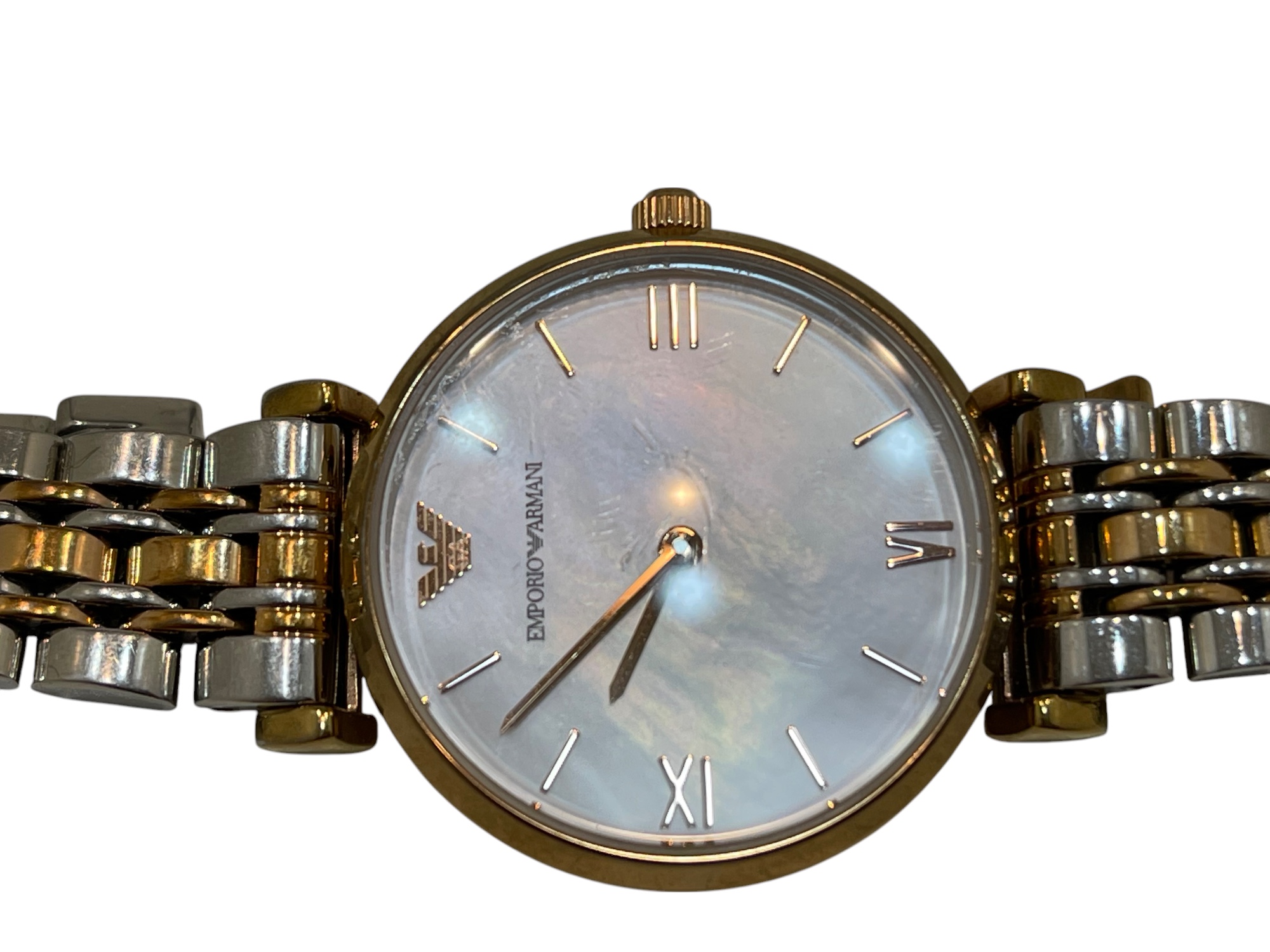 EMPERIO ARMANI  Damen Armbanduhr Quartz - Zustand siehe Fotos 