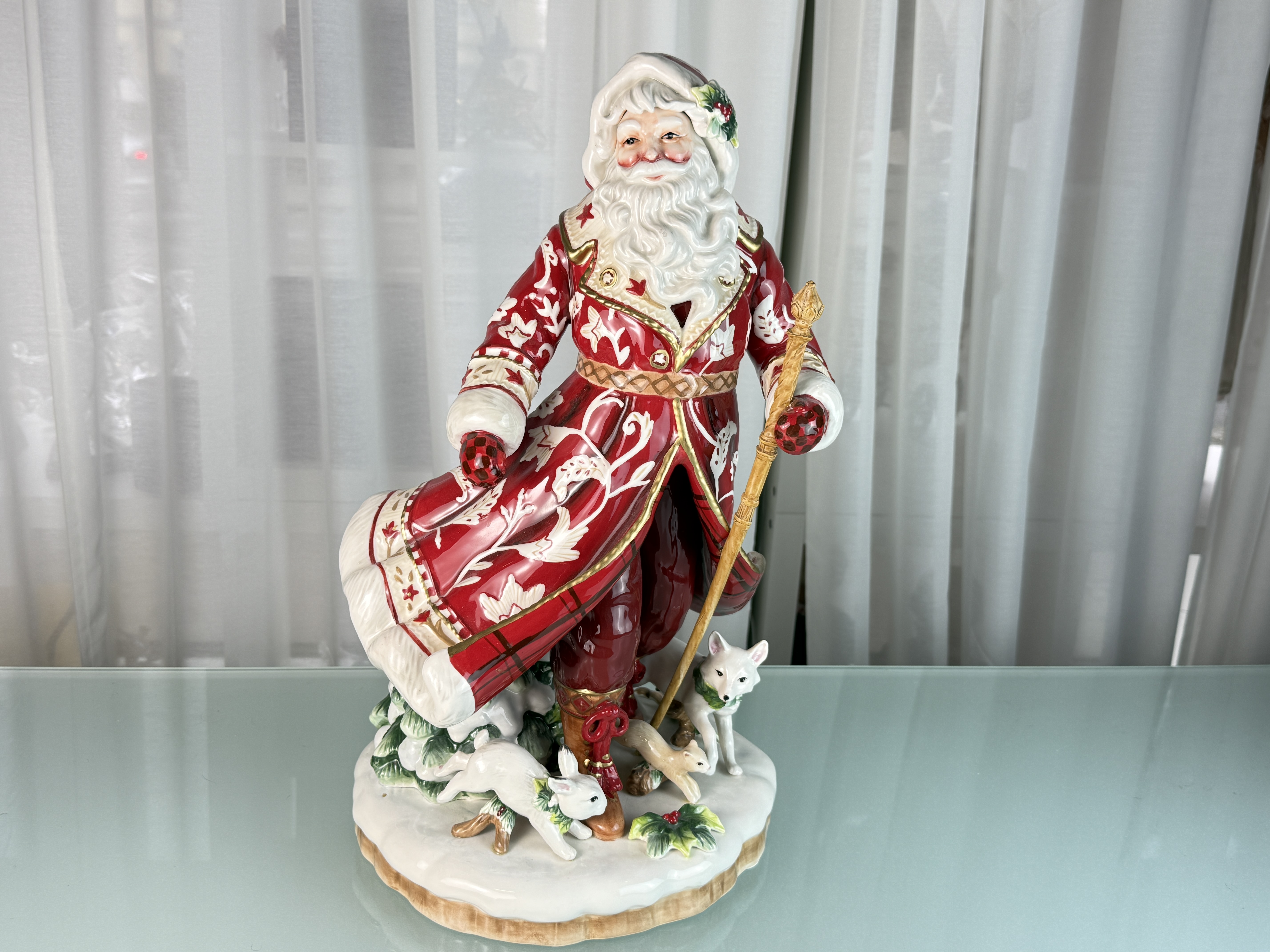 Goebel Figur Porzellan Weihnachtsmann 48 cm Hoch. Top Zustand  