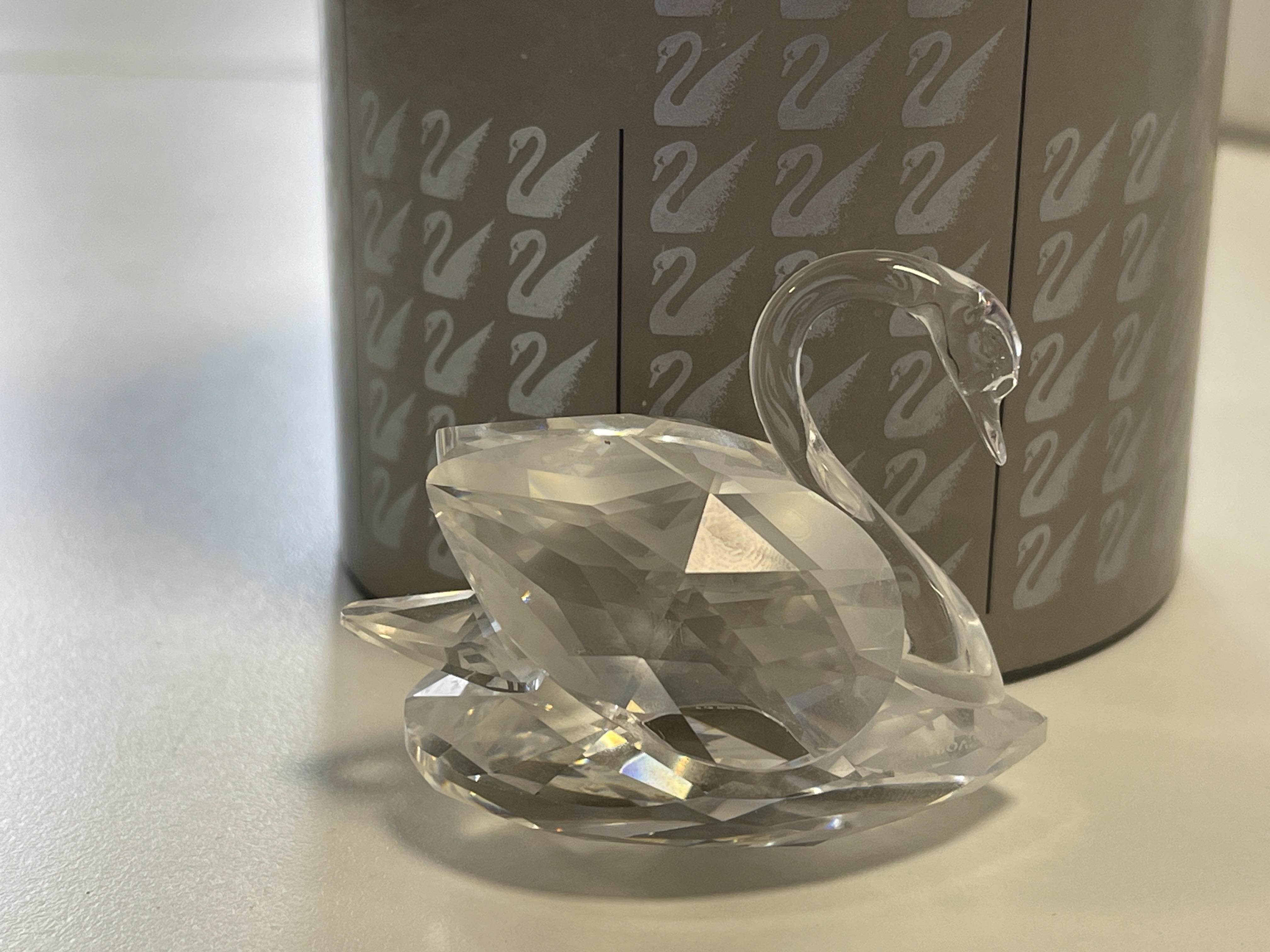 Swarovski Figur 010006 Schwan 6 cm. Ovp Zertifikat. Top Zustand   