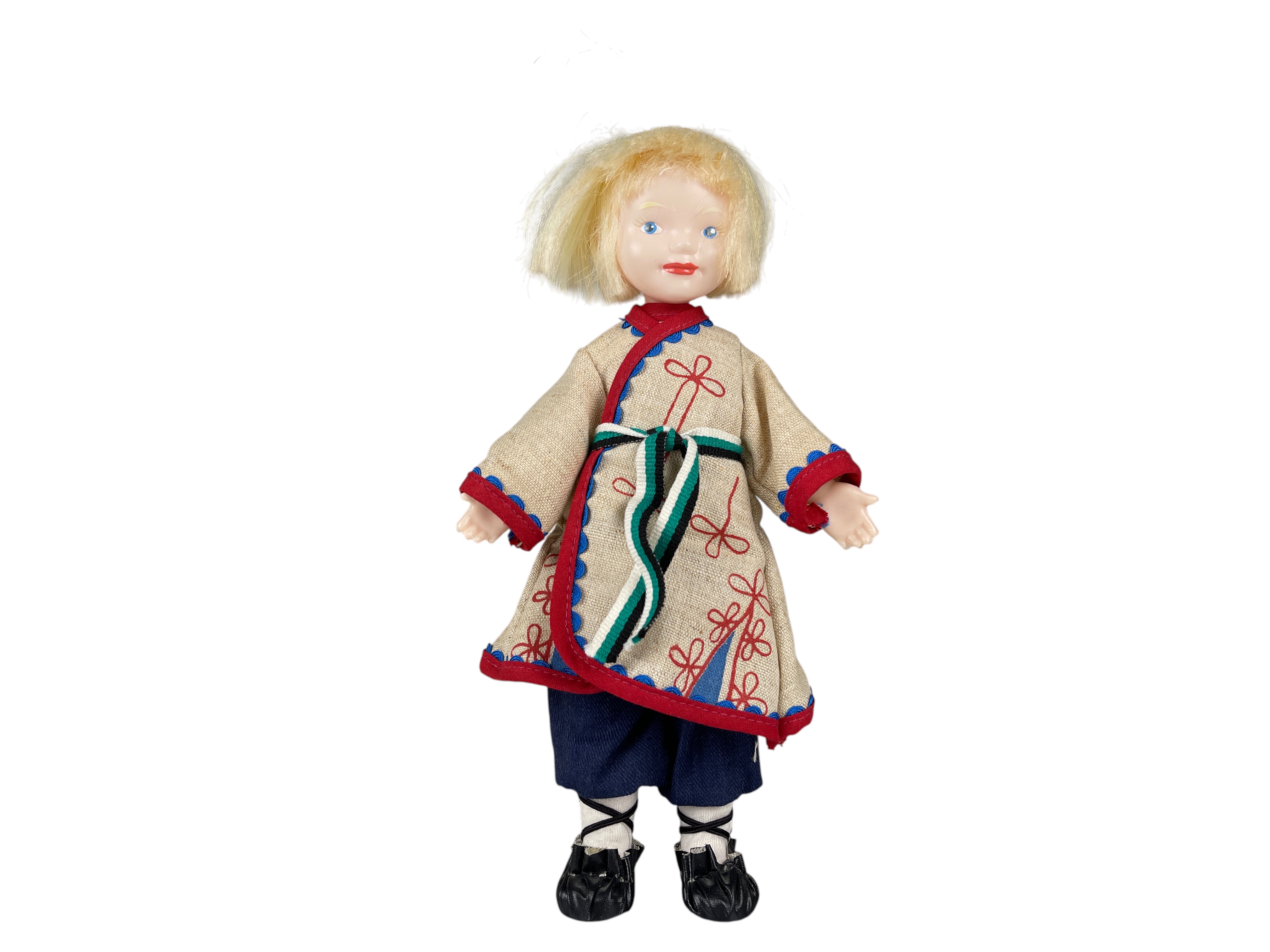 Sammler Puppe Vinyl Puppe 28 cm. Top Zustand   