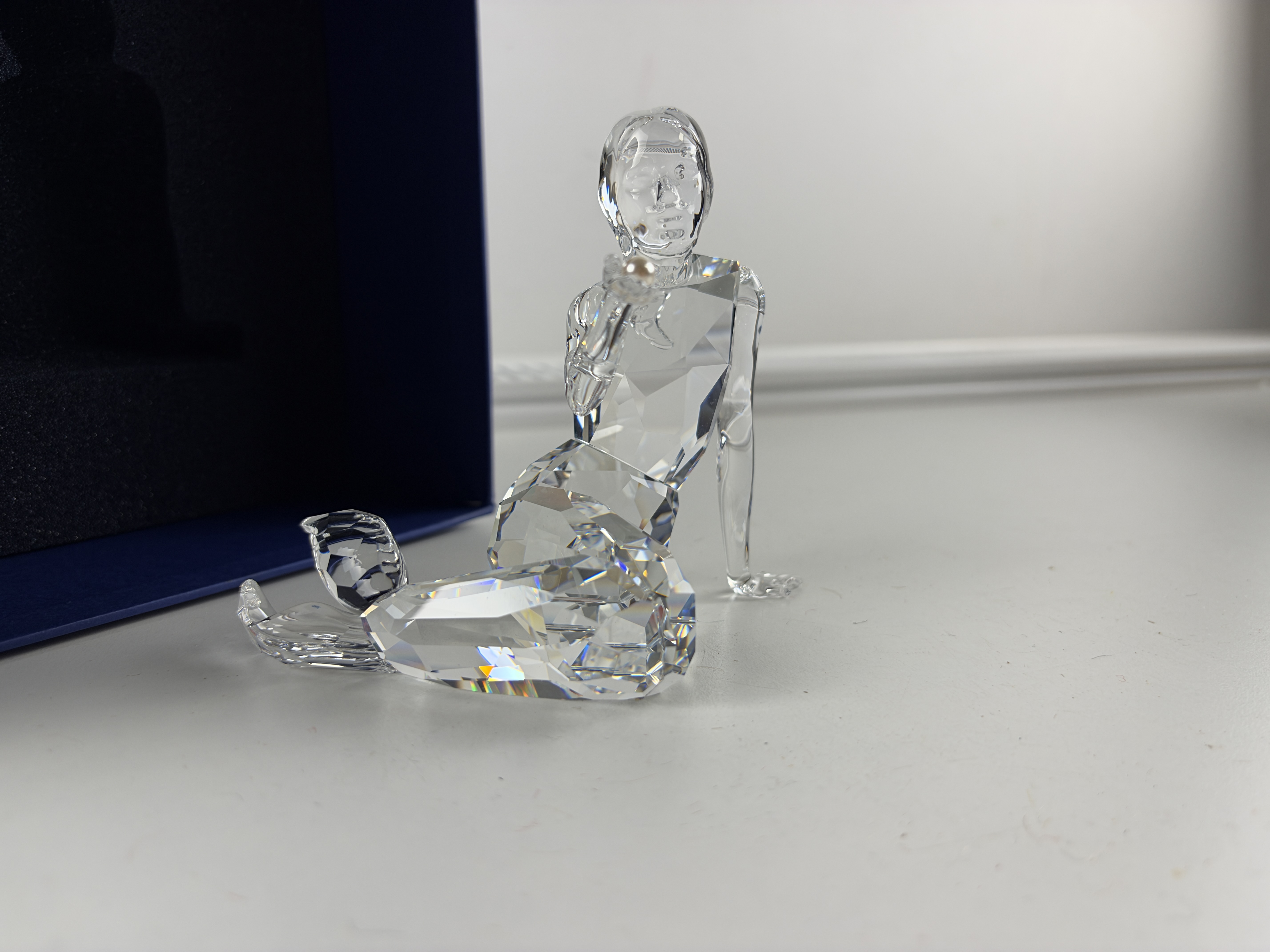 Swarovski Figur 827603 Meerjungfrau 12 cm. Mit Kiste & Zertifikat Top Zustand 