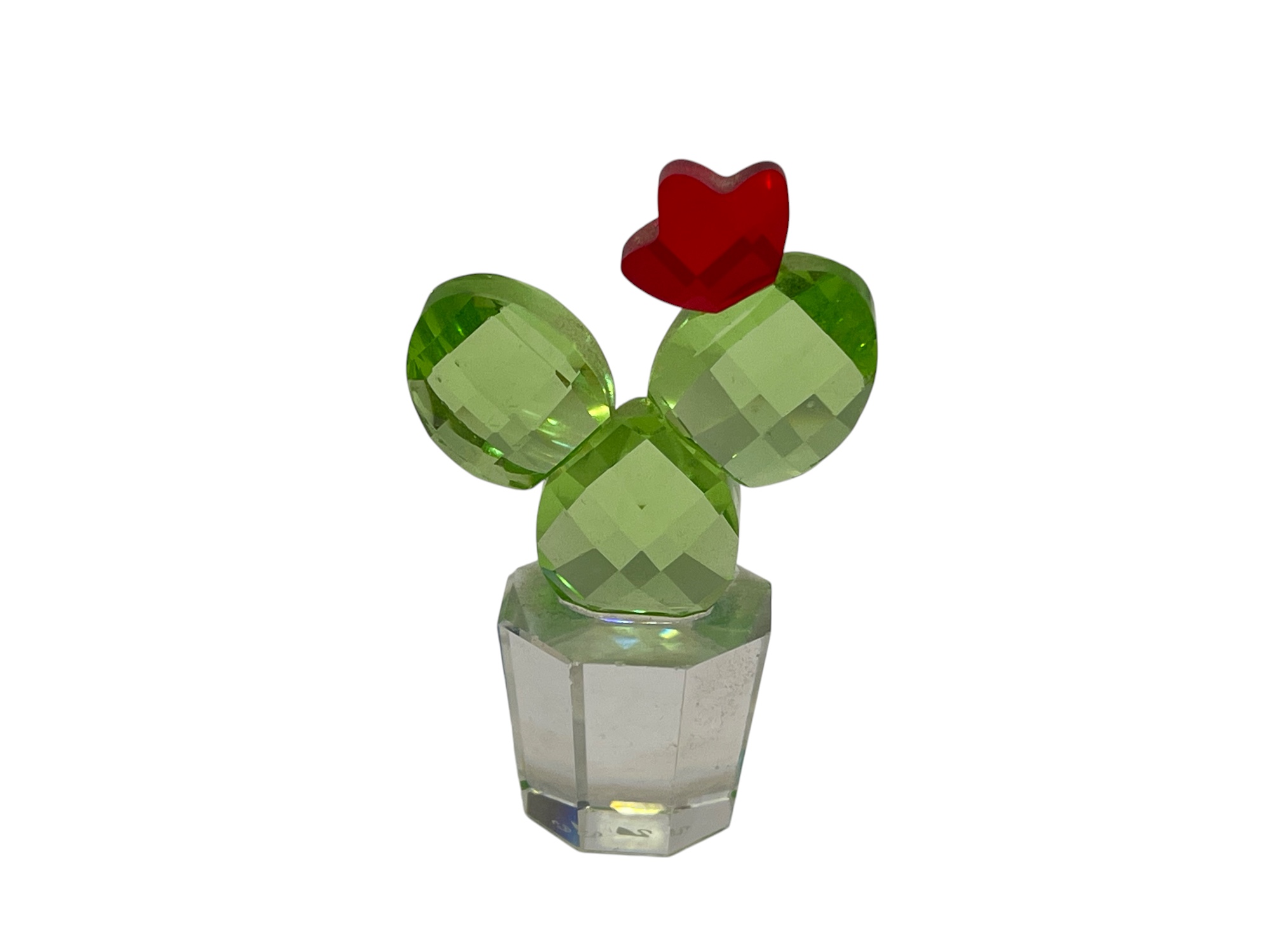 Swarovski Figur 853406 Blumentopf Kaktus 5 cm. Top Zustand  