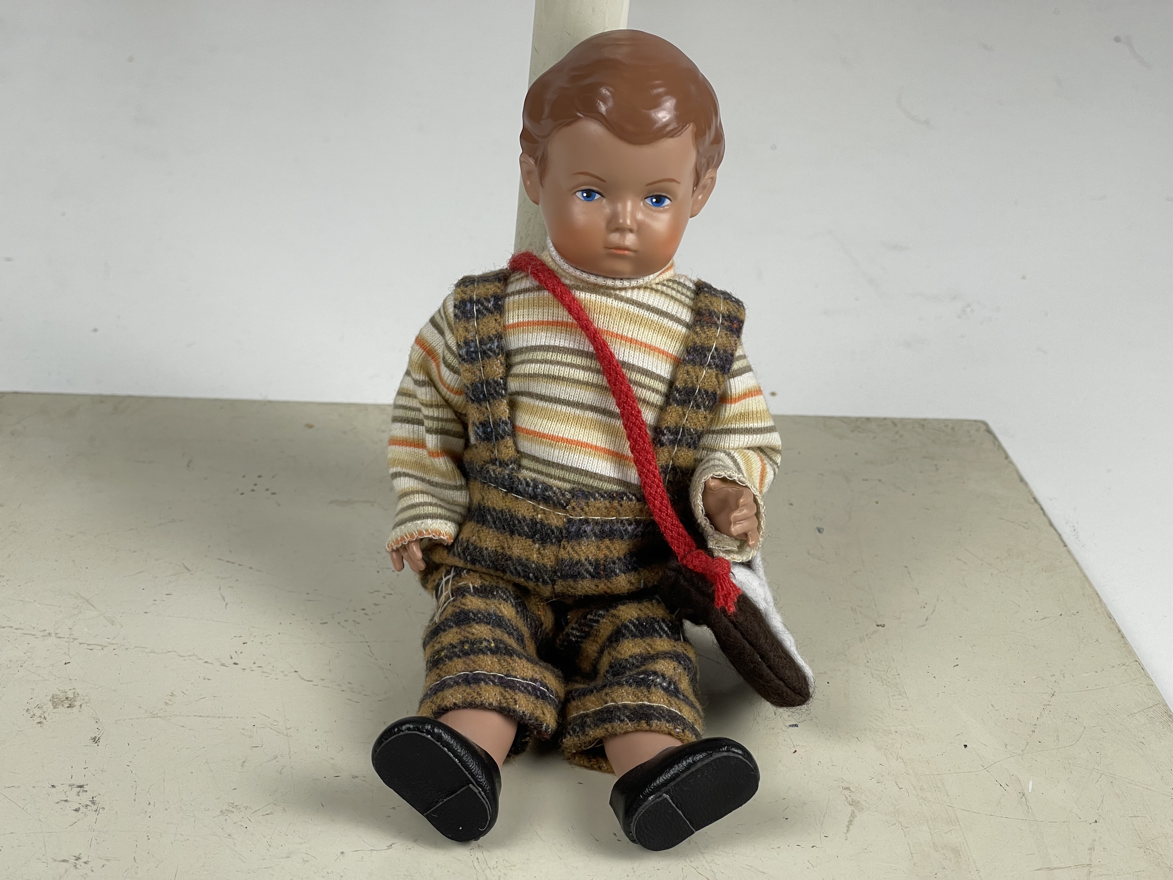 Schildkröt-Puppe Schildkrötpuppe Puppe 18 cm. Top Zustand    