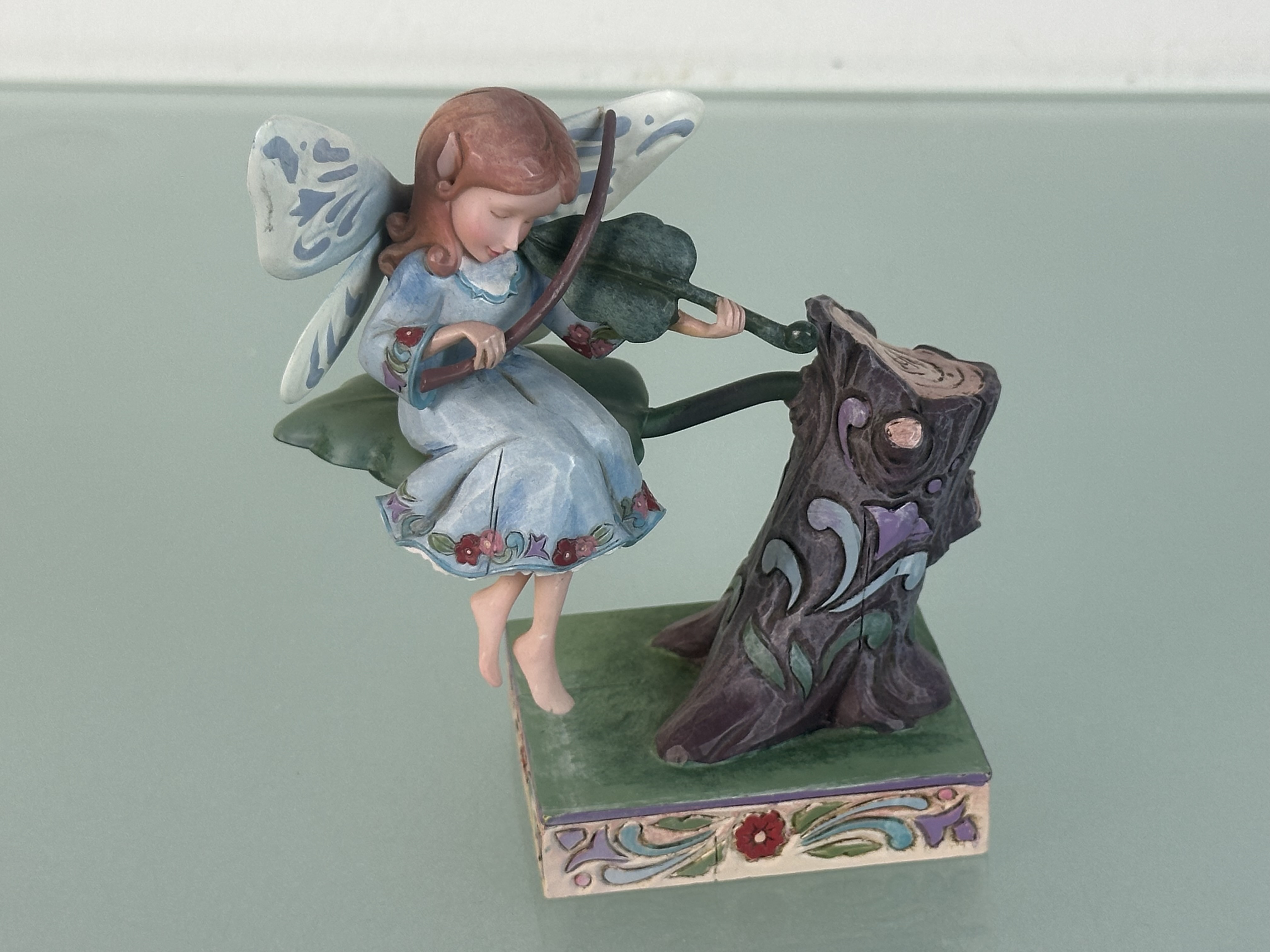 Jim Shore Heartwood Creek Figur "Harmony Fairy" 12,7 x 10,5 cm. Top Zustand