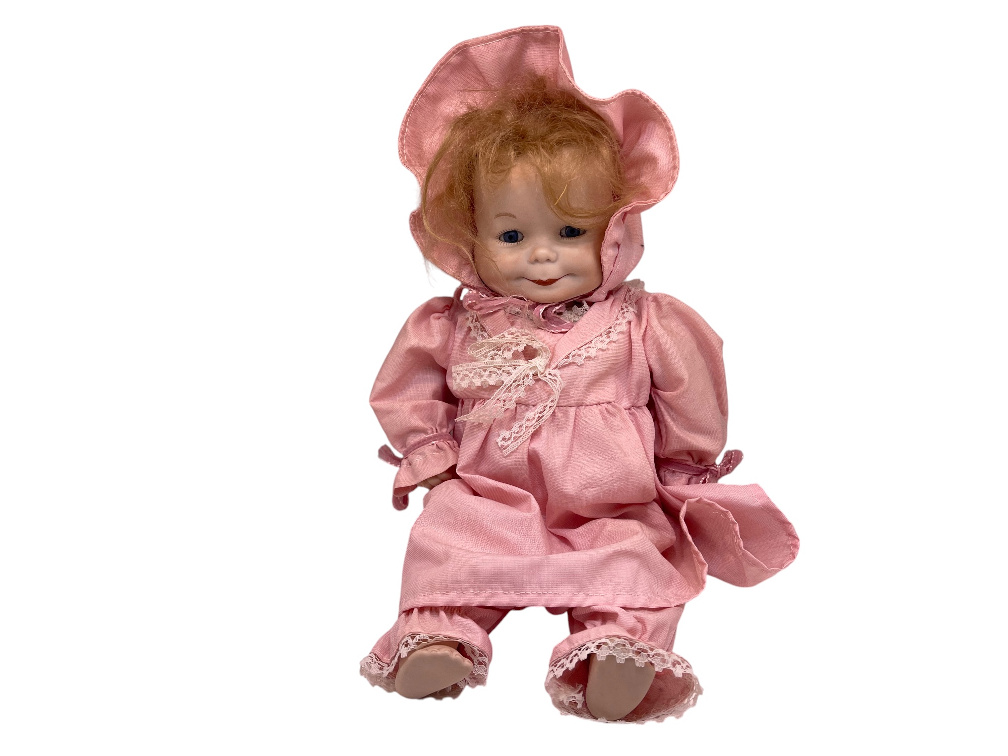 Sammler Puppe Porzellan Puppe 32 cm. Top Zustand  