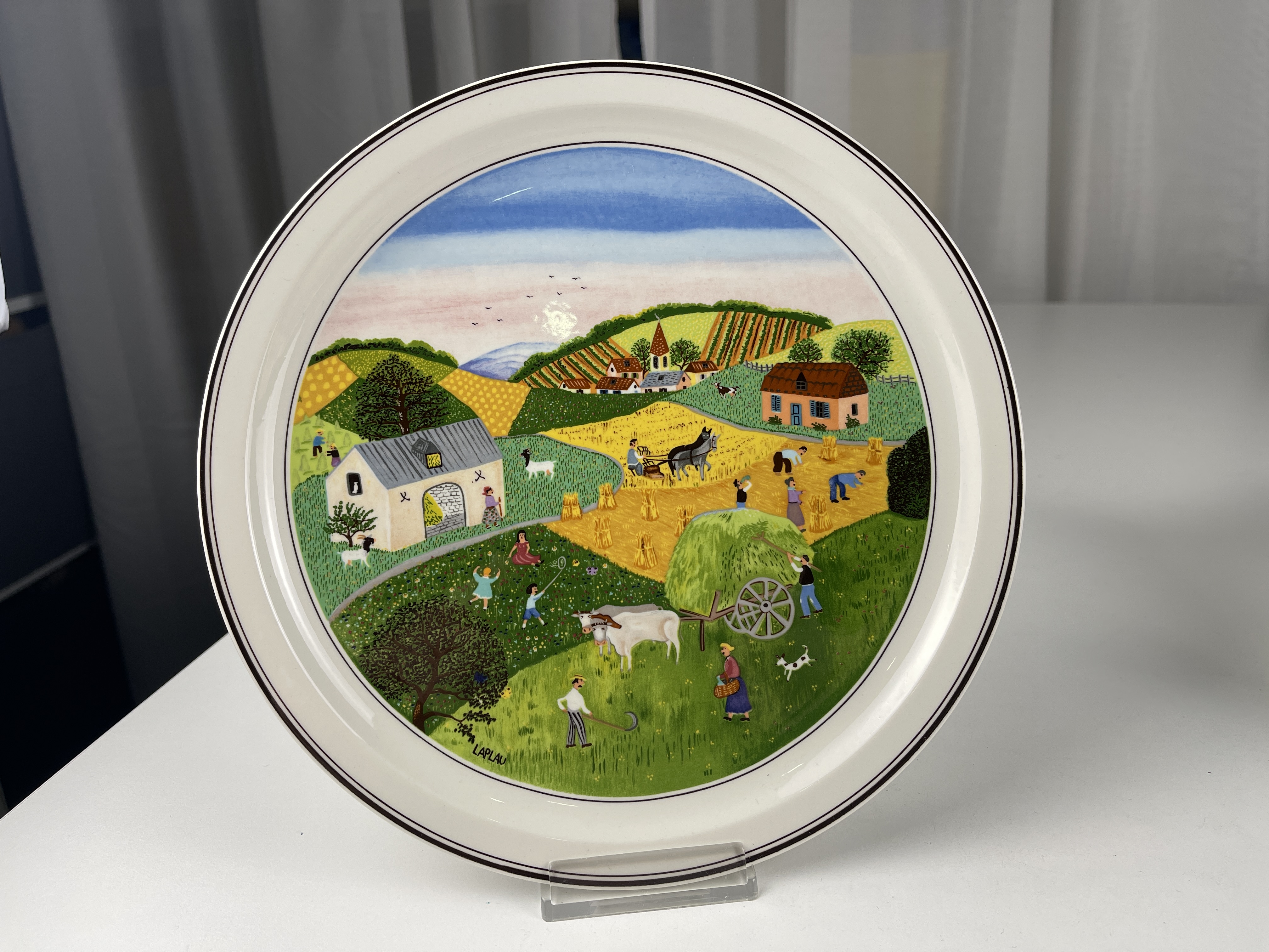 Villeroy und Boch Porzellan Teller Sammlerteller 23,5 cm Ø. Top Zustand