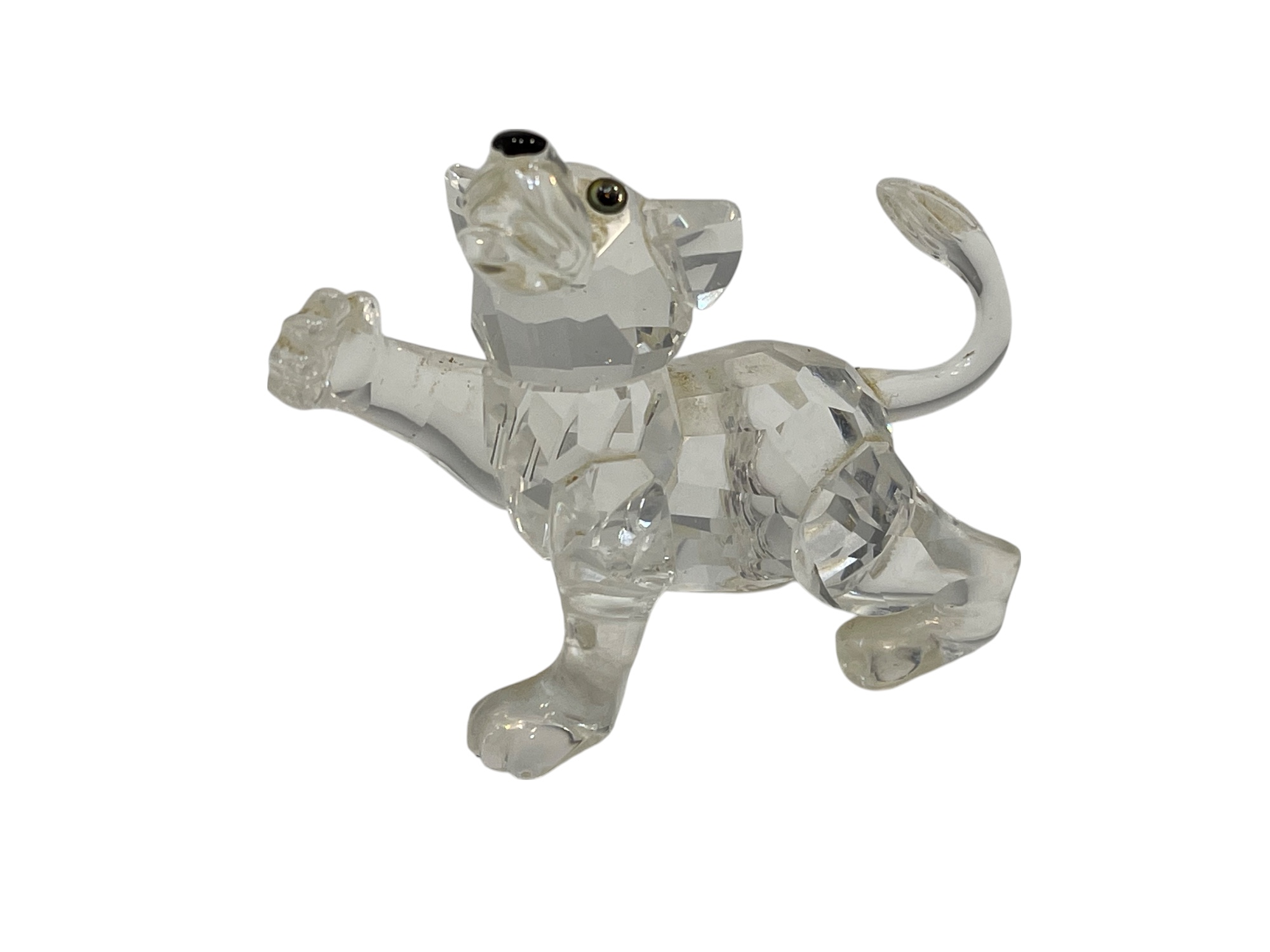 Swarovski Figur 210460 Baby Löwe, Jungtier 6,5 cm. Top Zustand  Swarovski Figur 210460 Baby Löwe, Jungtier 6,5 cm. Top Zustand