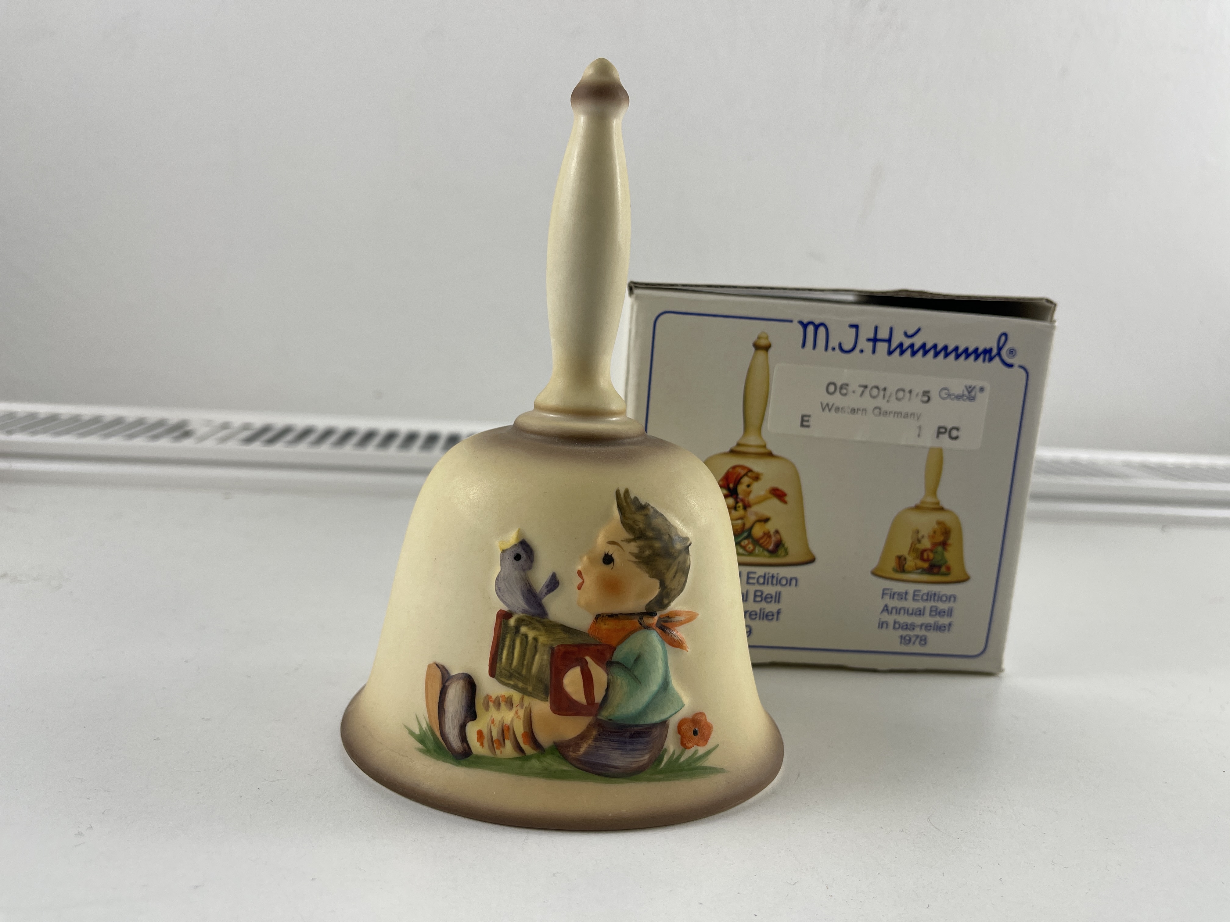 Hummel Figur 1978 Tischglocke 15,5 cm. 1 Wahl - Top Zustand. OVP 