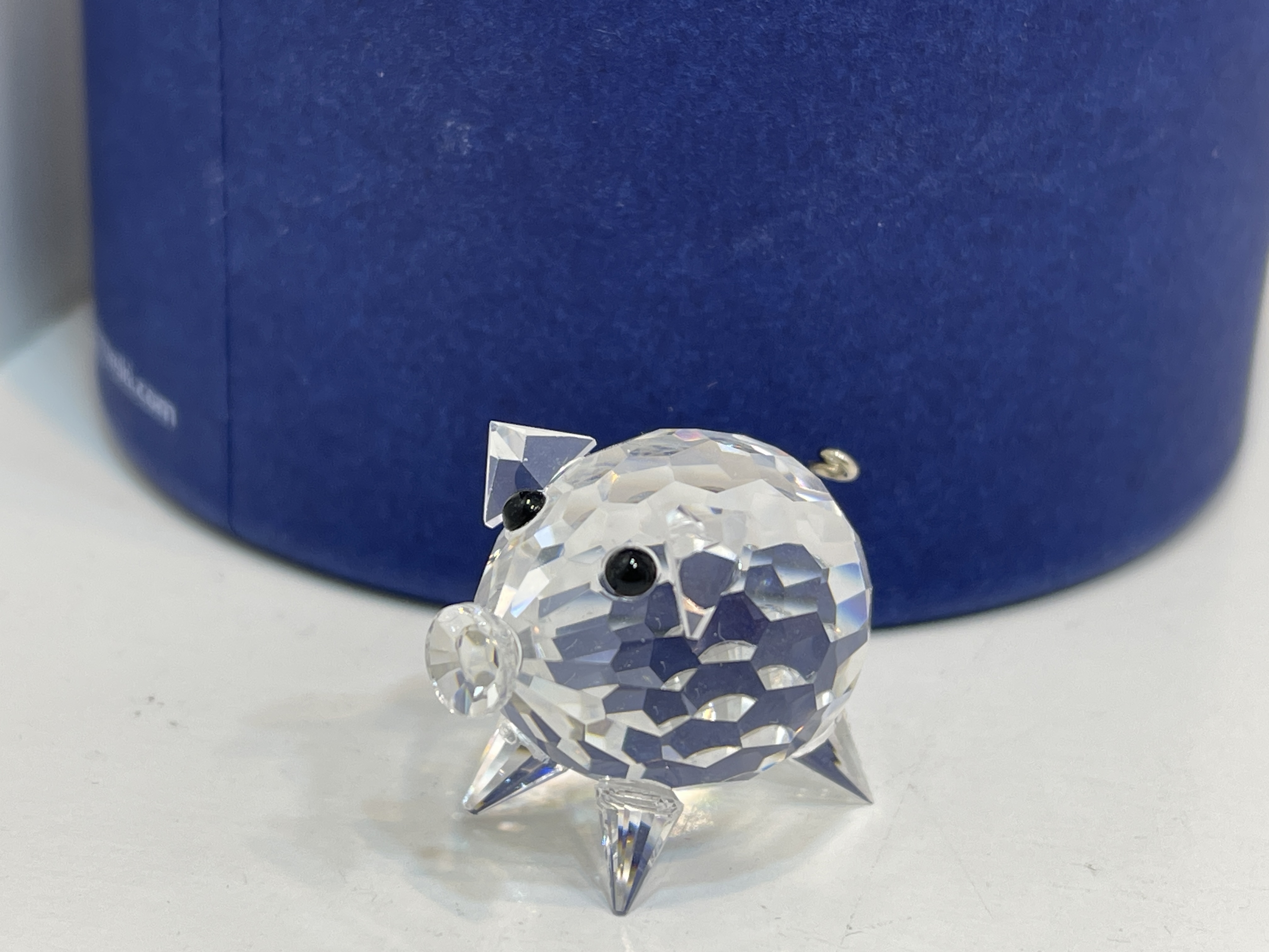 Swarovski Figur 010028 Schwein 3 cm. Ovp & Zertifikat. Top Zustand