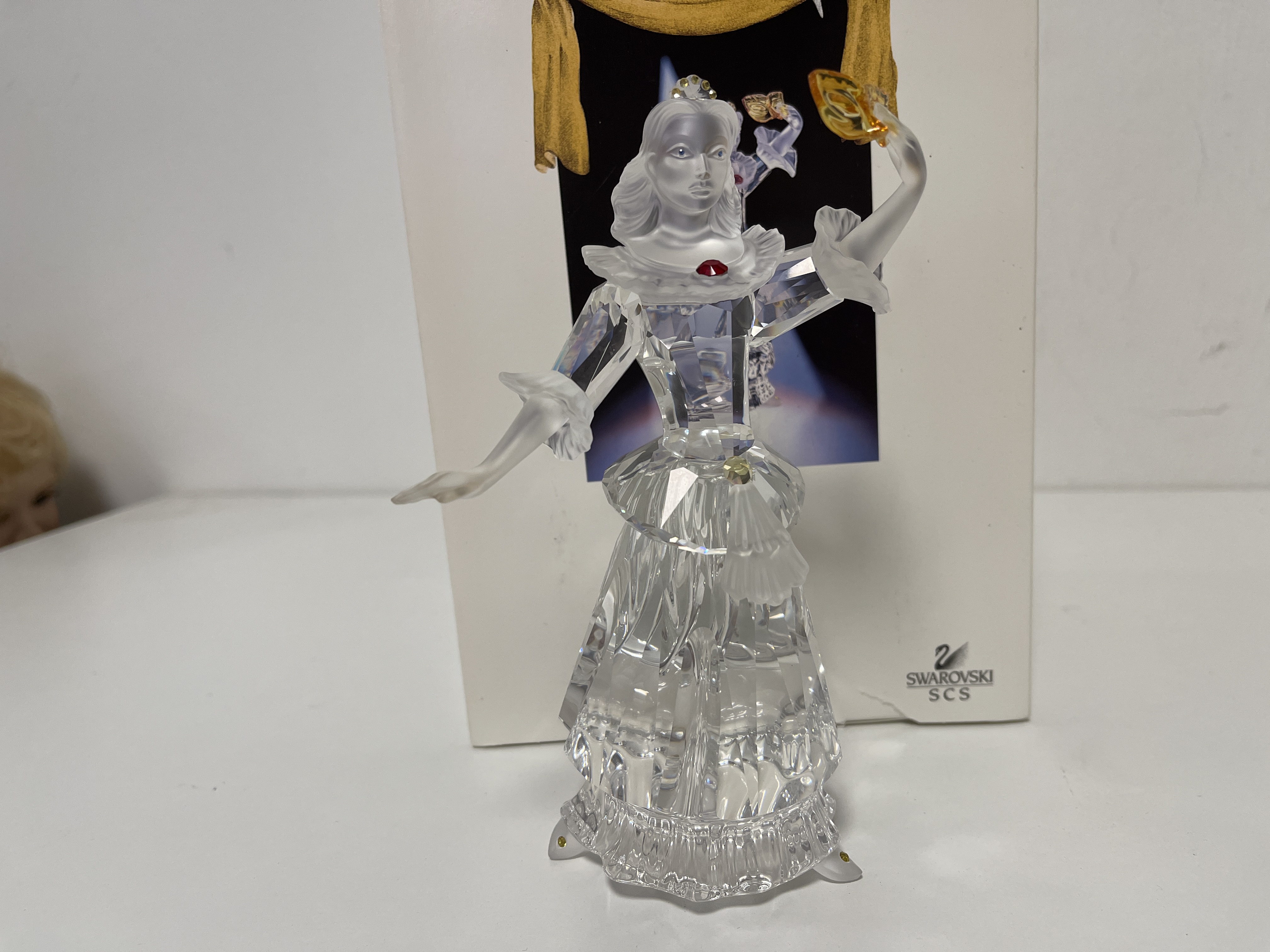  Swarovski Figur 242032 Jahresfigur 2000 Columbine 17 cm. Ovp + Zertifikat. Top Zustand   