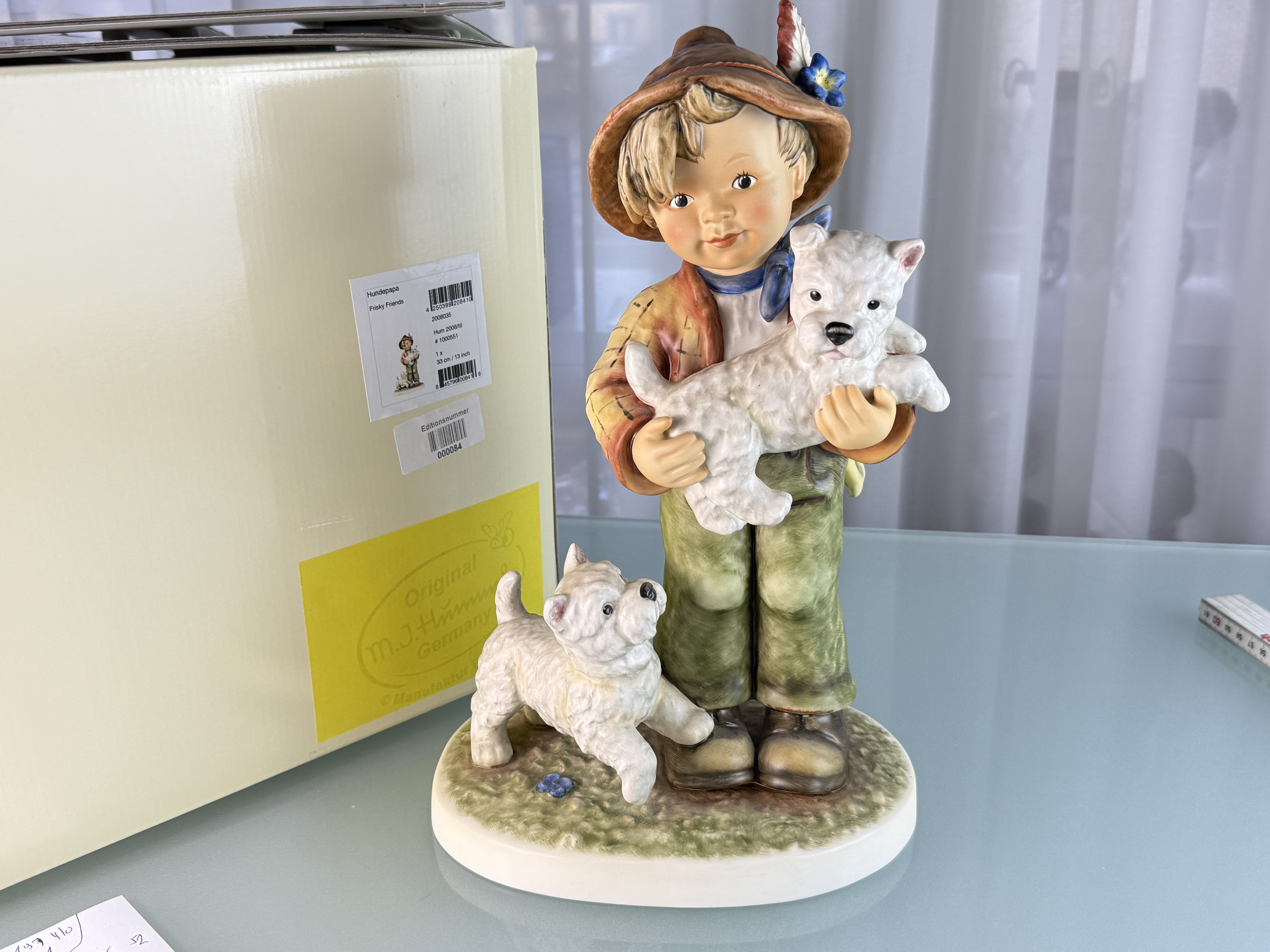  Hummel Figur 2008/III Hundepapa 33 cm. 1 Wahl Top Zustand  