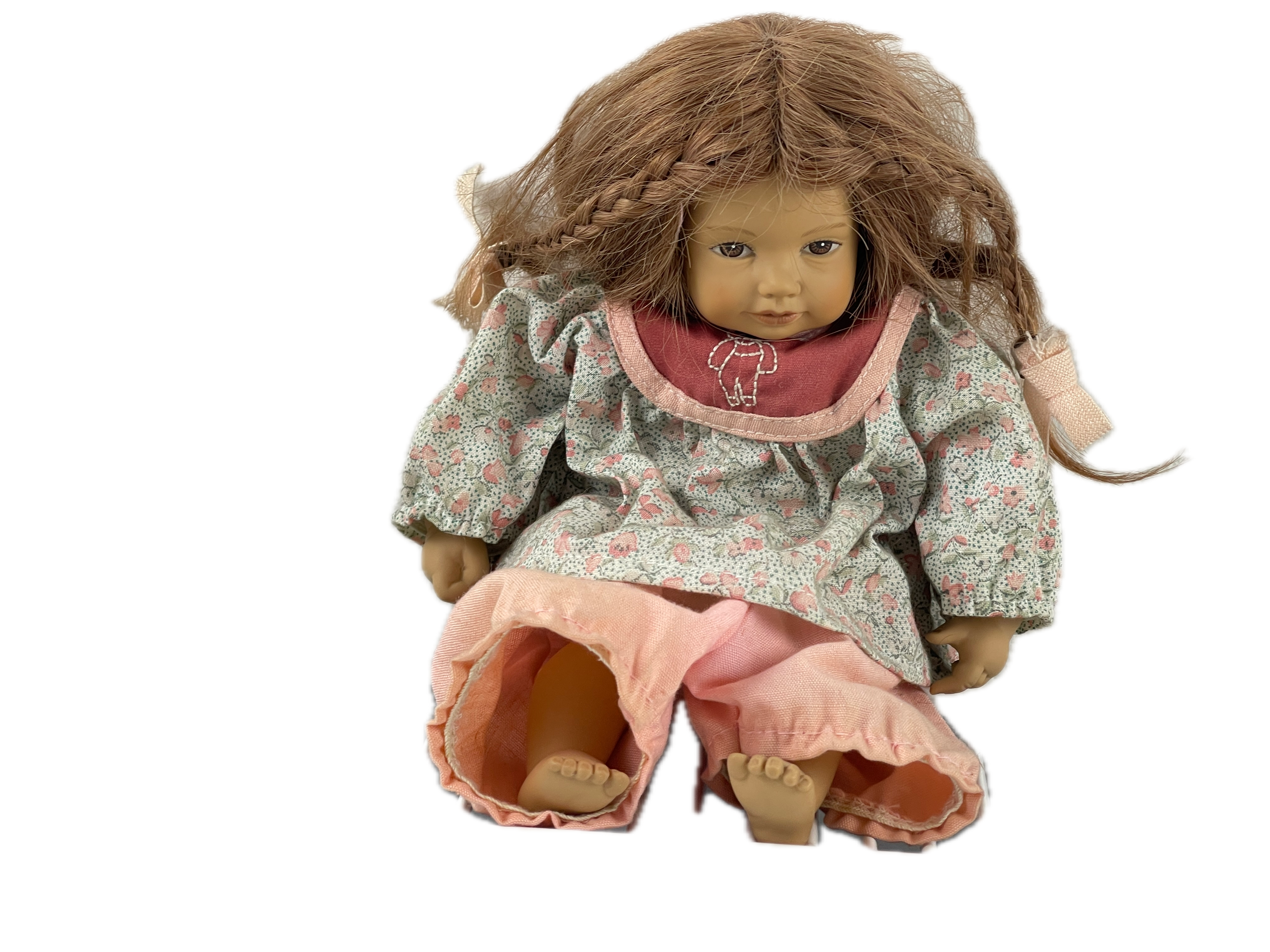 Heidi Ott Künstlerpuppe Vinyl Puppe 22 cm. Top Zustand   