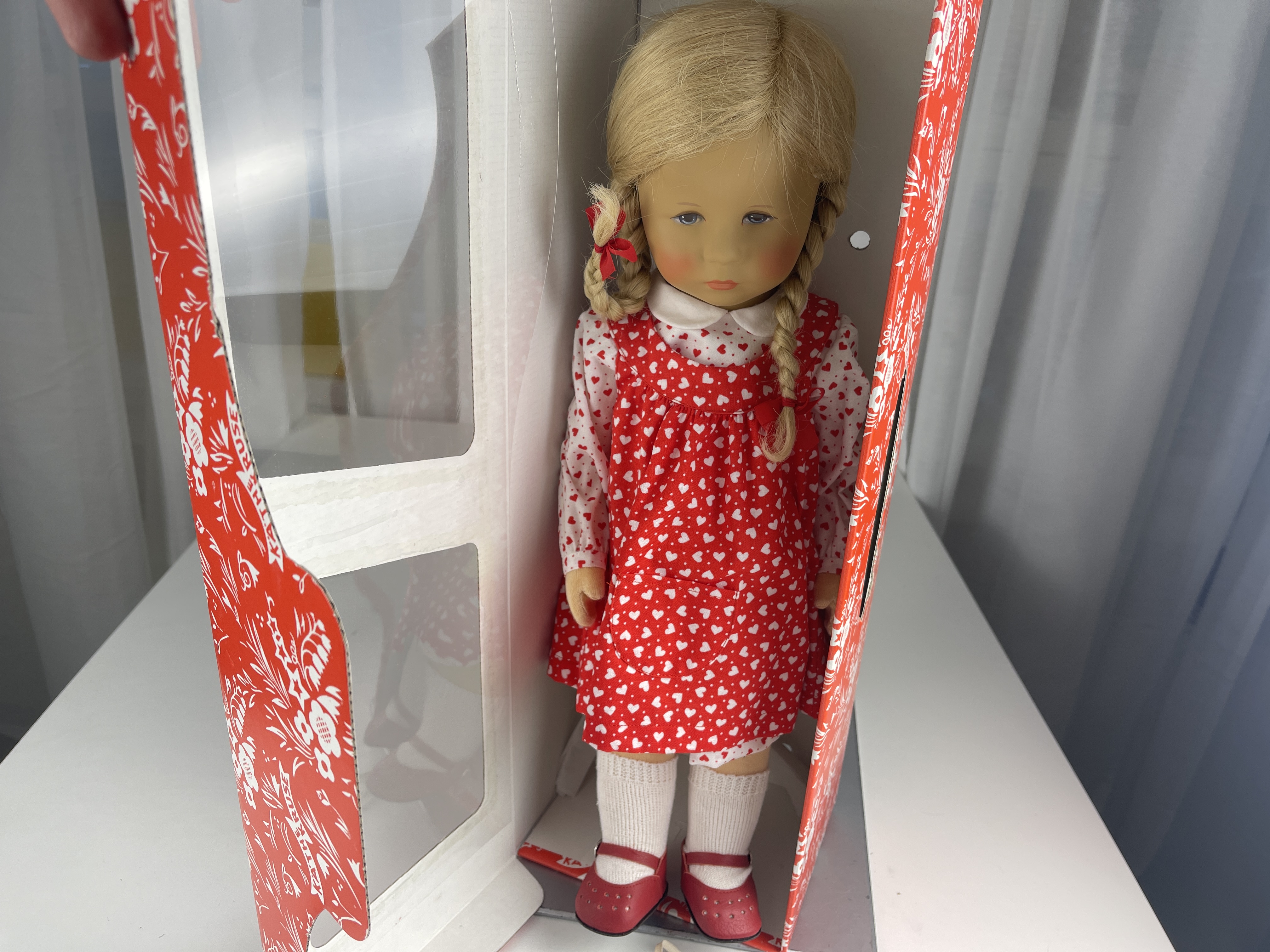 Käthe Kruse Puppe Sammlerpuppe 47 cm Top Zustand