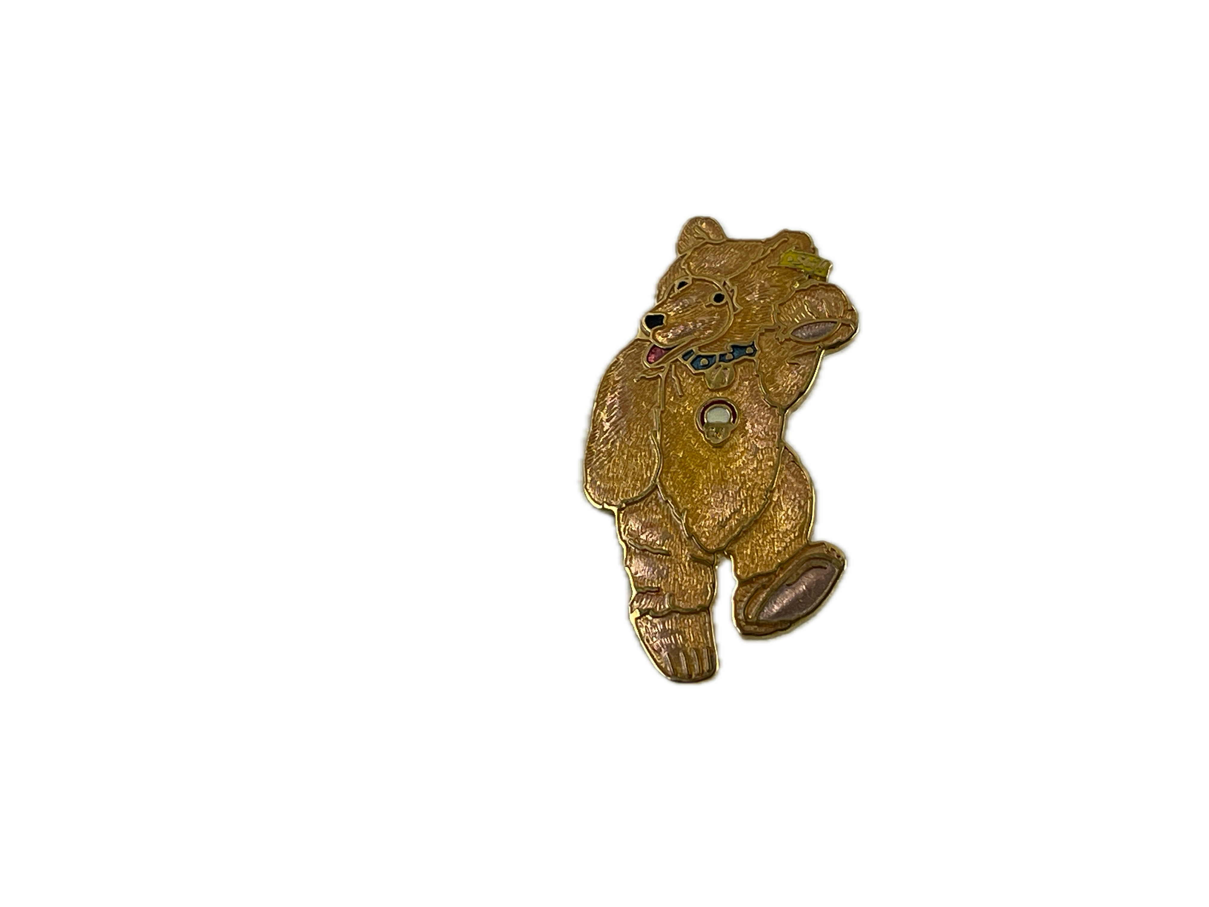 Steiff Teddy Brosche 5 cm. Top Zustand   