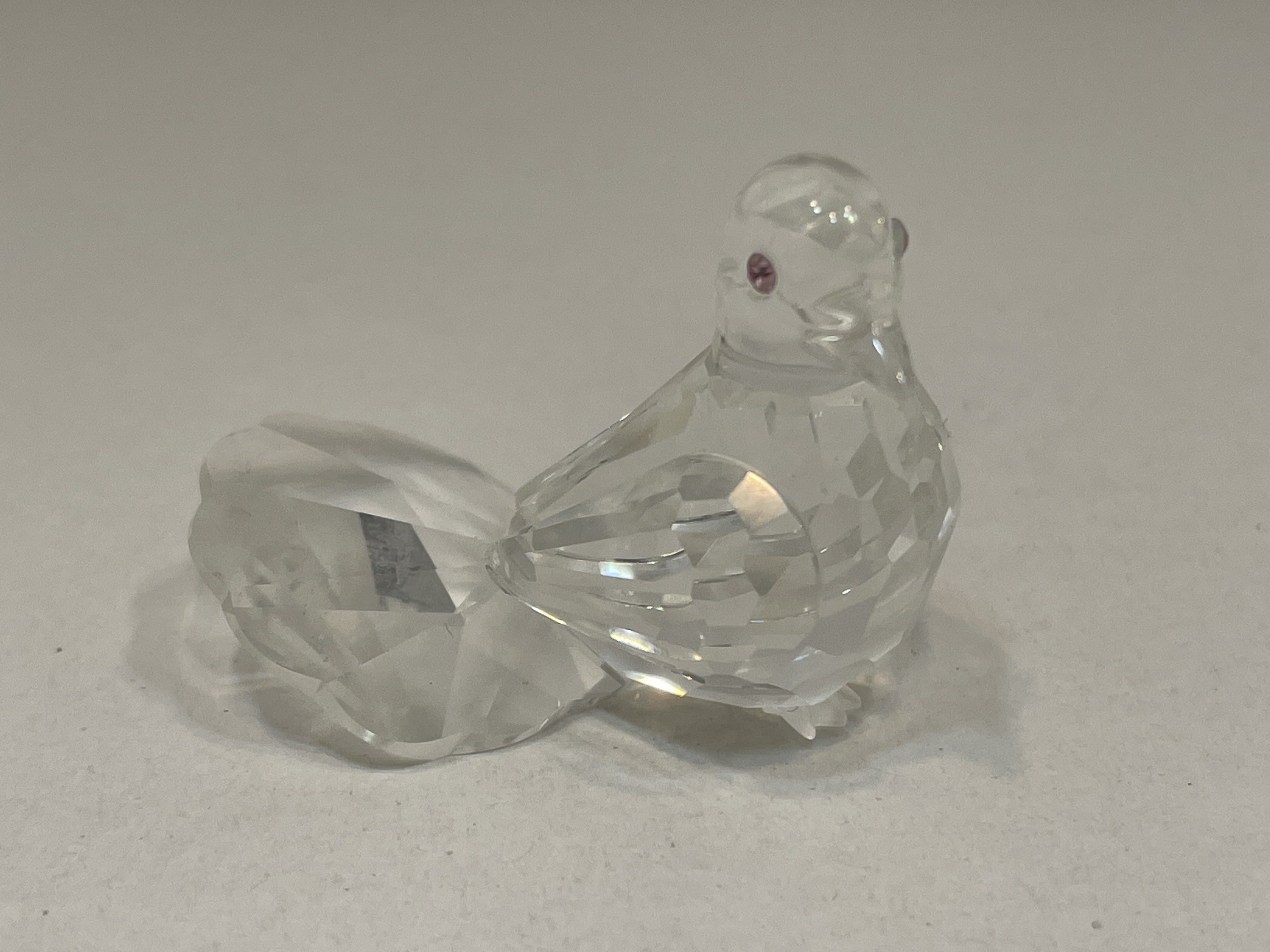  Swarovski Figur 191696 Taube 4,5 cm. Top Zustand.