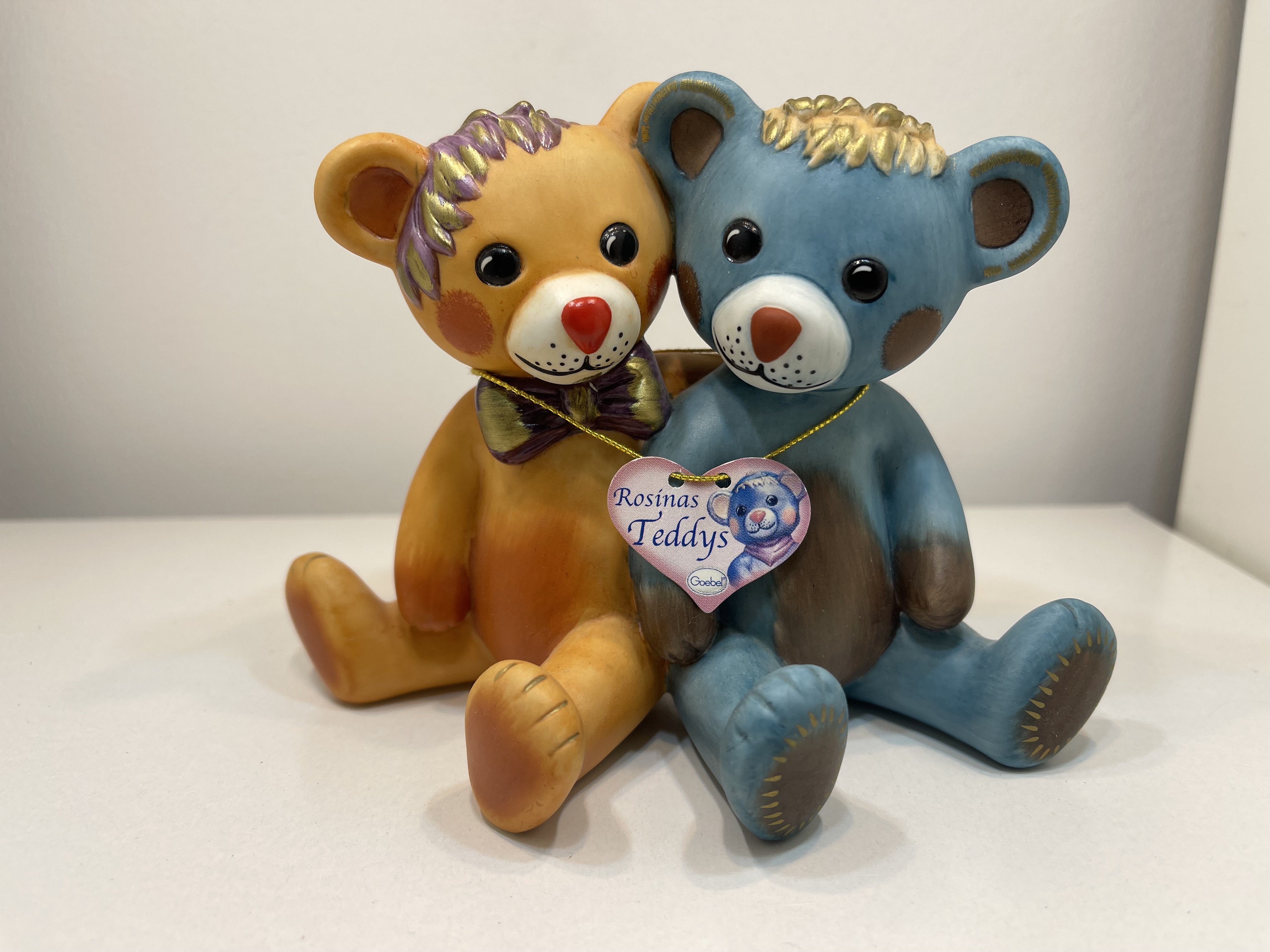  Goebel Figur Rosina Wachtmeister Teddy Bär 11 cm 1 Wahl. Top Zustand Kopie