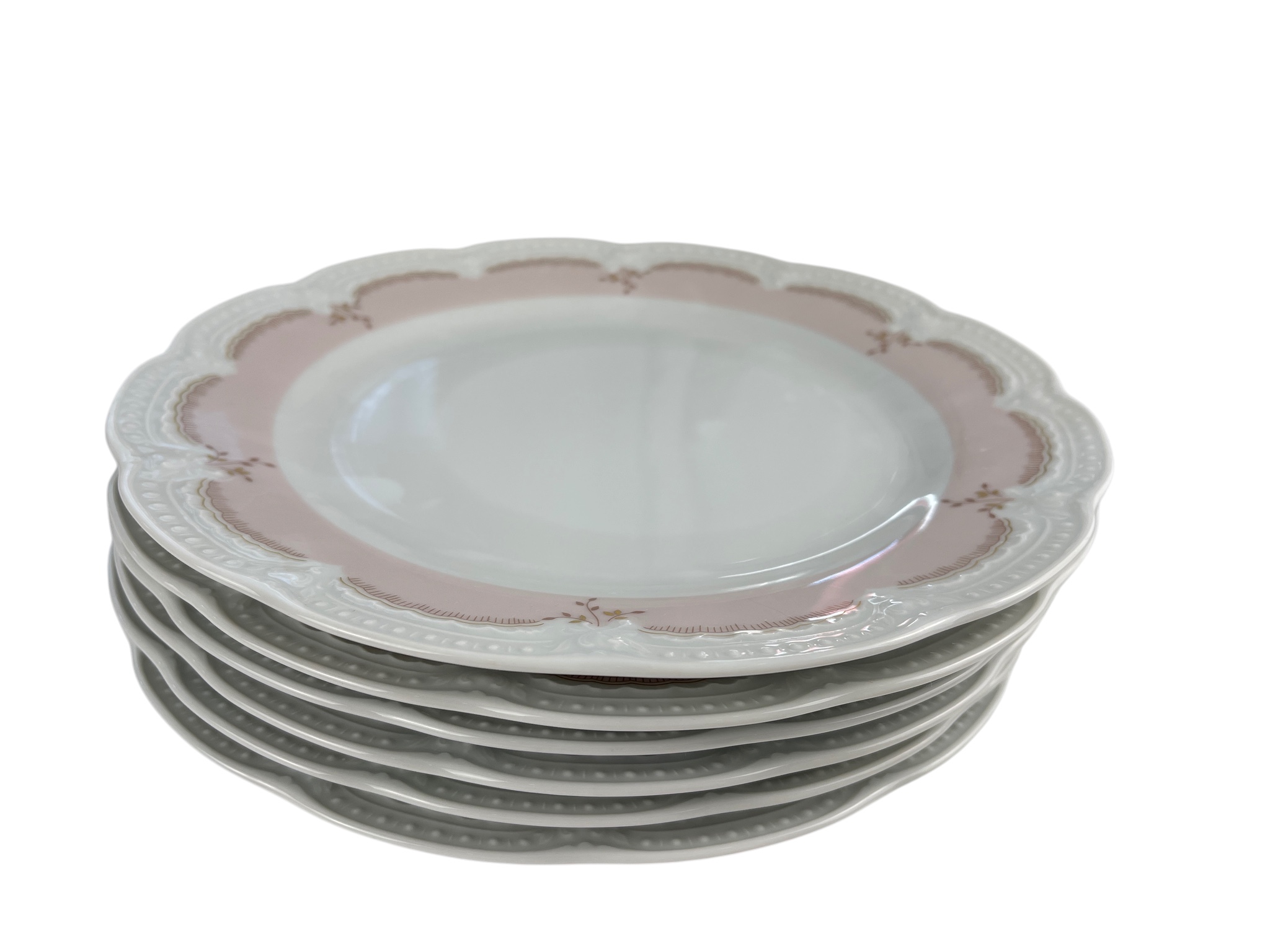  Hutschenreuther Porzellan Teller 6 Stück je 25 cm. Top Zustand.    