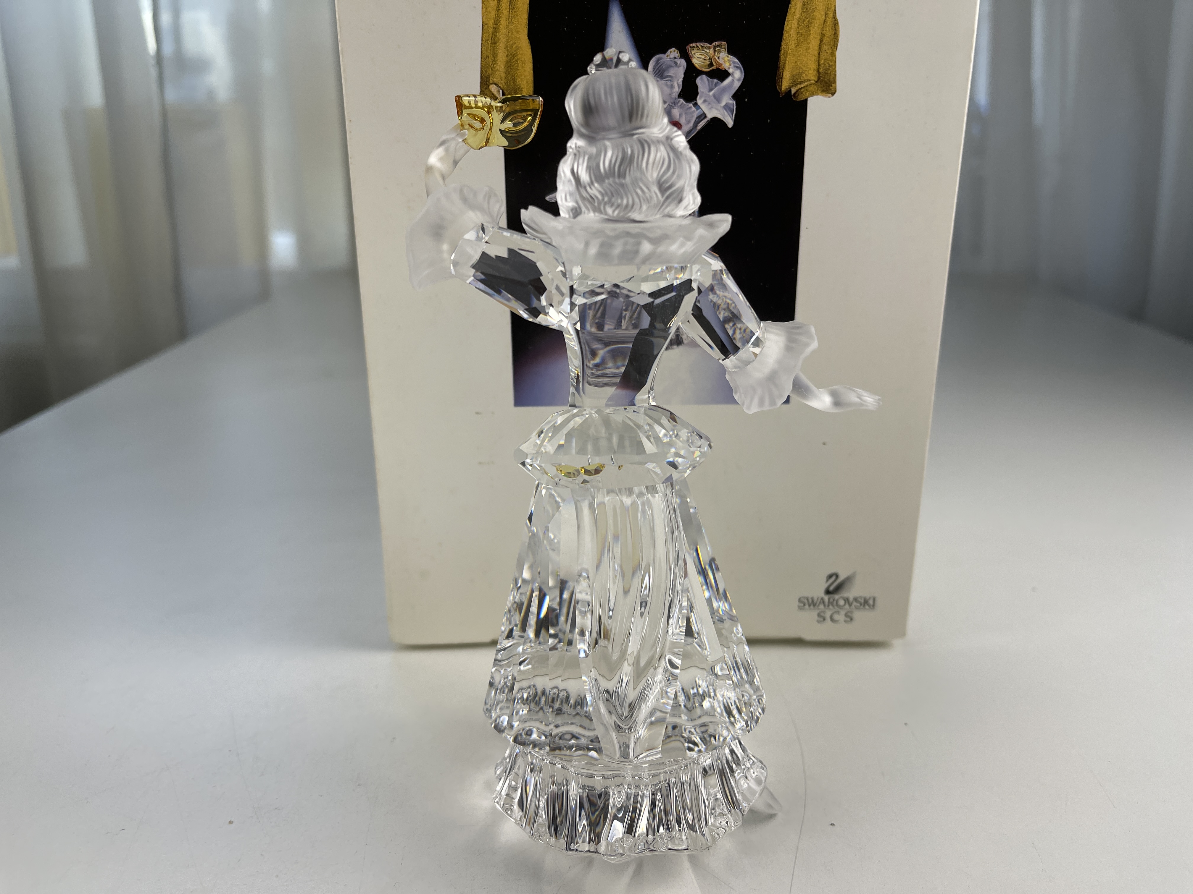 Swarovski Figur 242032 Jahresfigur 2000 Columbine 17 cm mit Ovp & Zertifikat. 