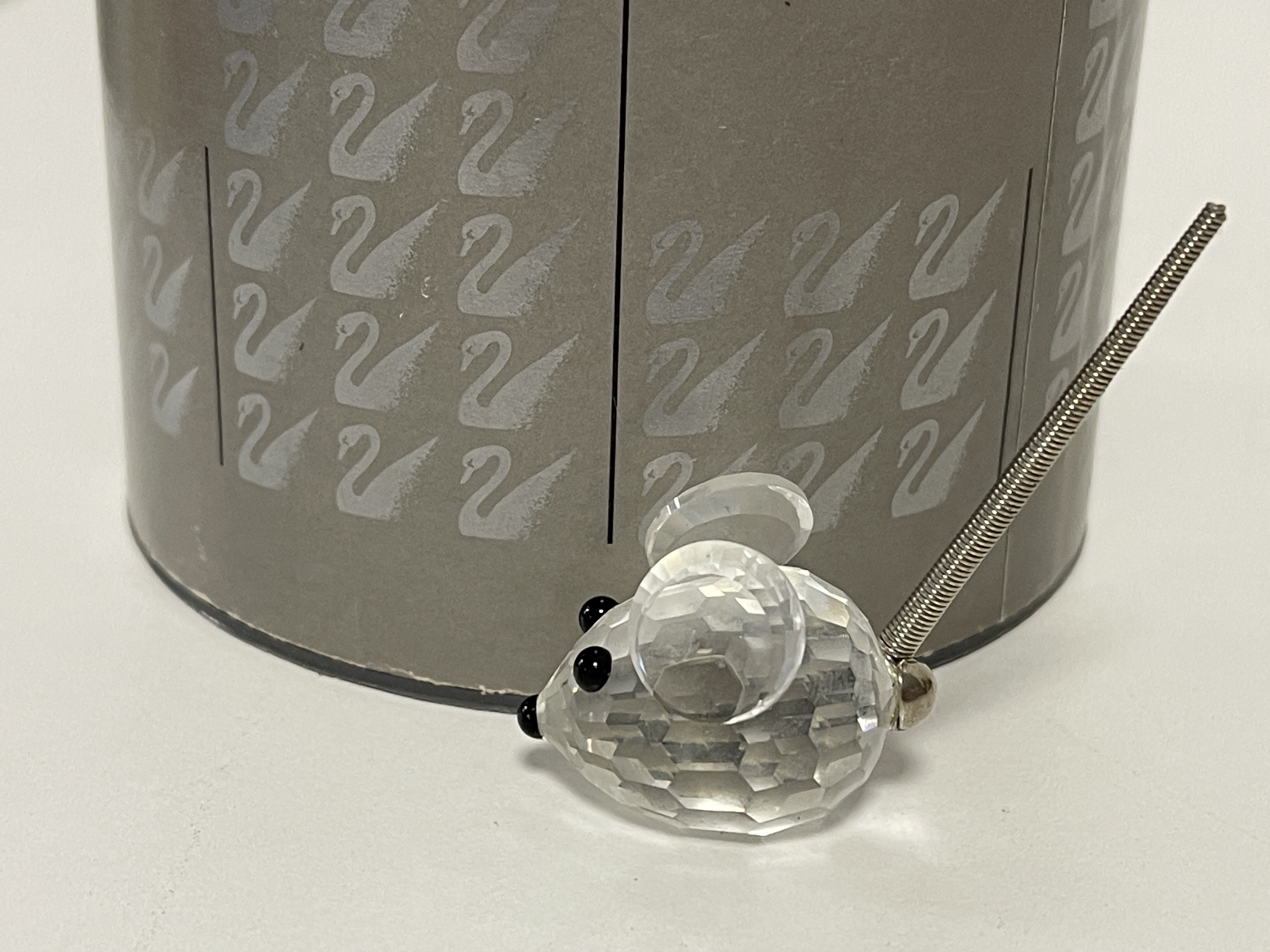 Swarovski Figur 010026 Maus 3 cm. Ovp & Zertifikat - Top Zustand.  
