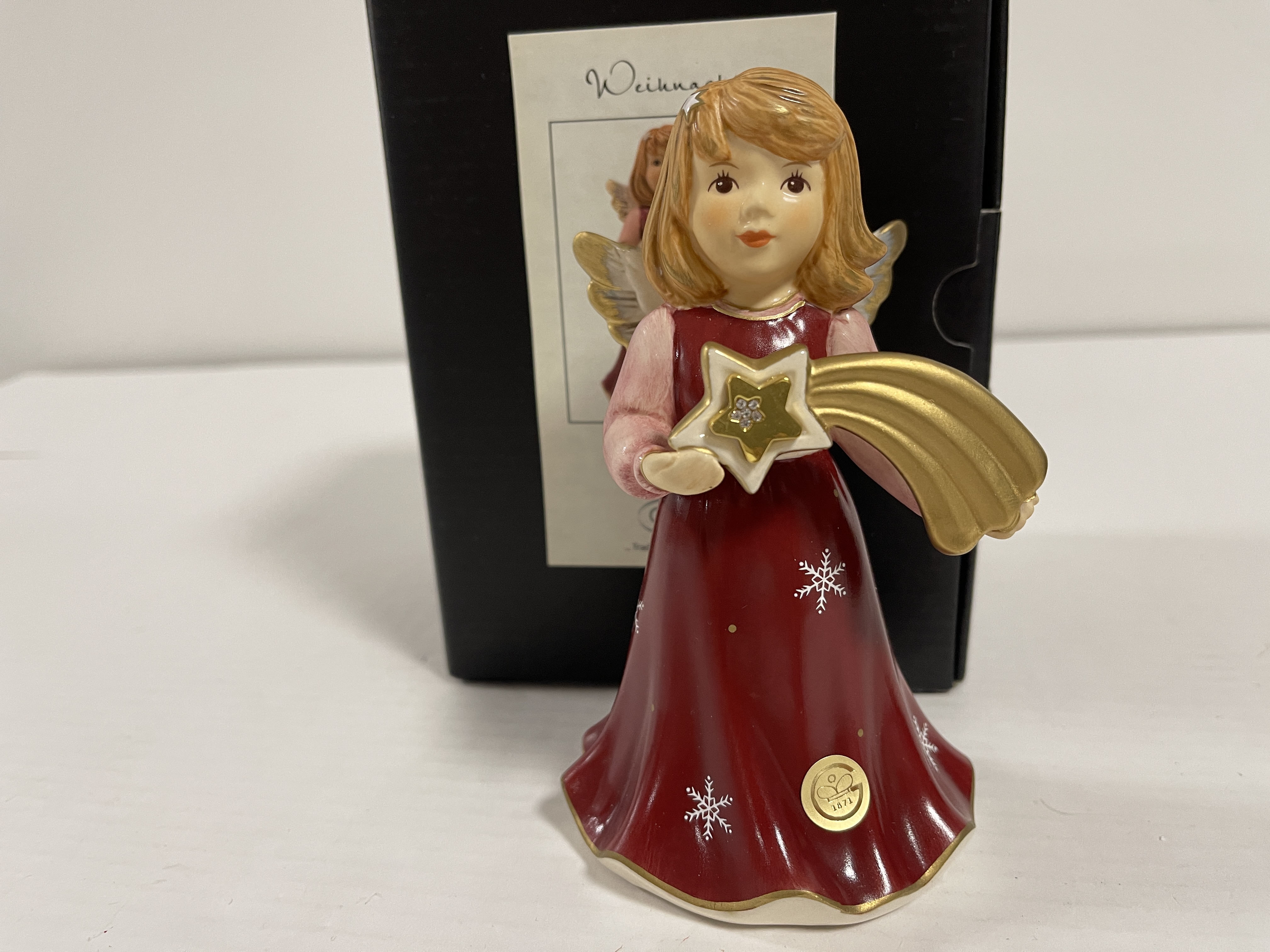Goebel Figur Engel Spieluhr 15 cm. 1 Wahl Top Zustand