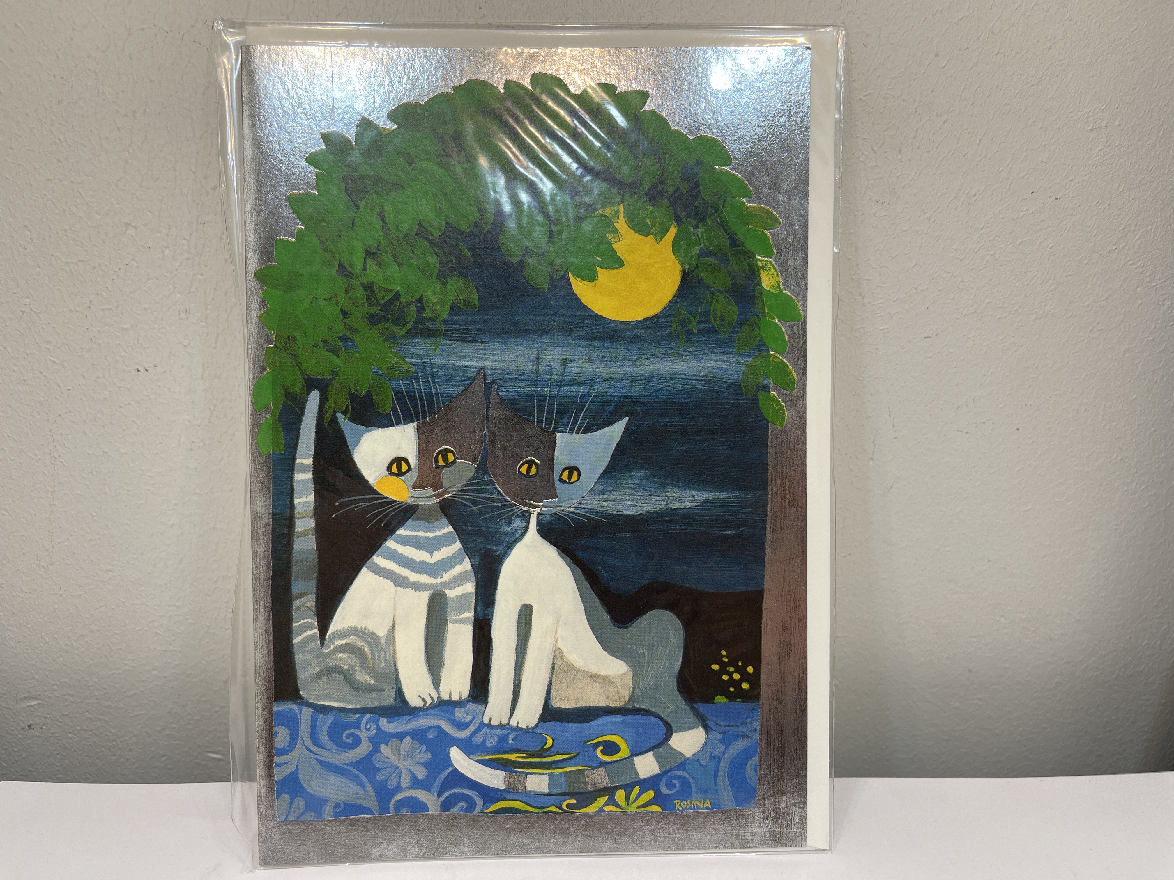 Rosina Wachtmeister 66-987-19-9 Grußkarten Set 5 Stück je 17,5 cm - Unbenutzt 