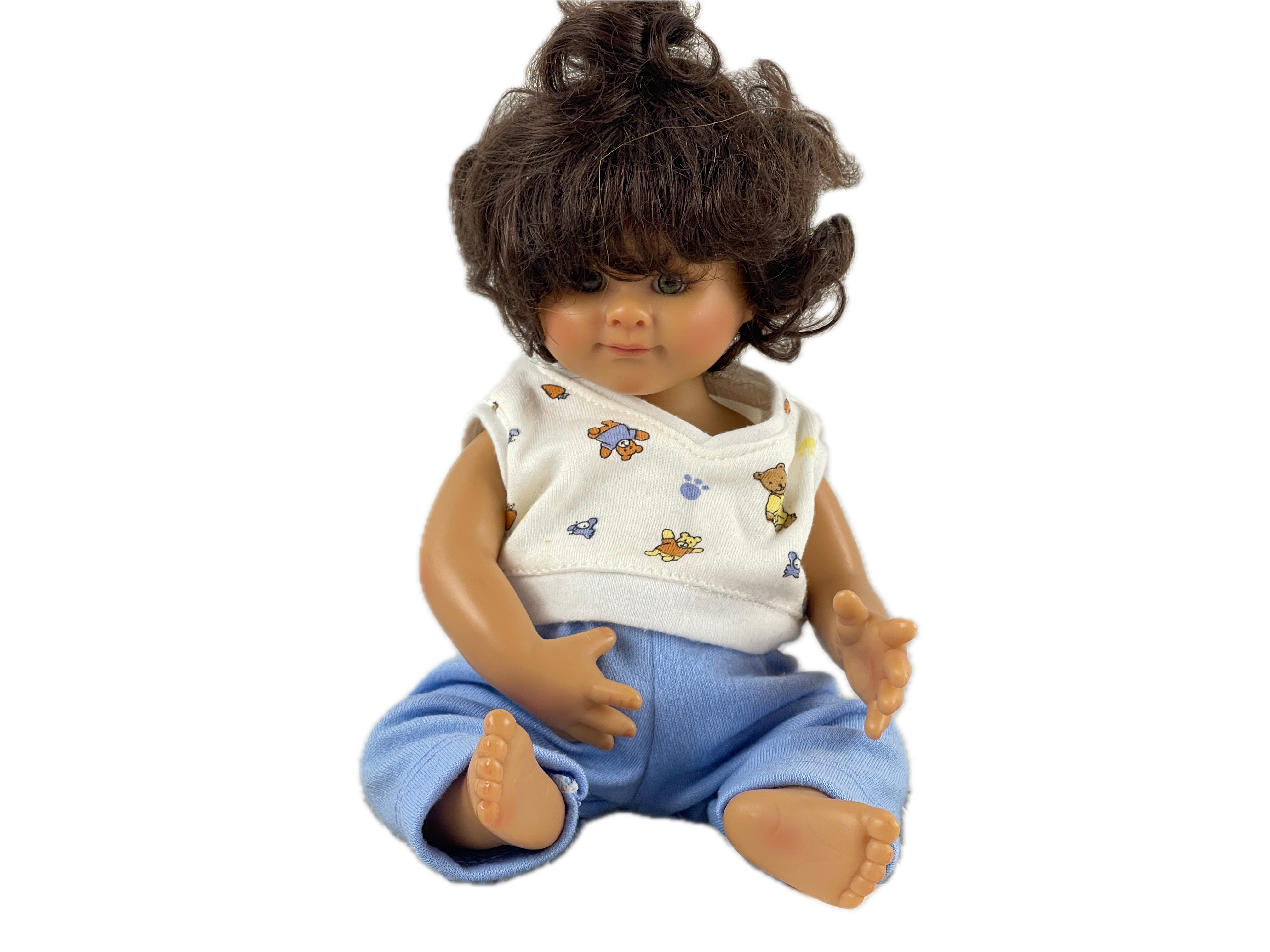 Künstlerpuppe Rosemarie Anna Müller Vinyl Puppe 25 cm. Top Zustand 