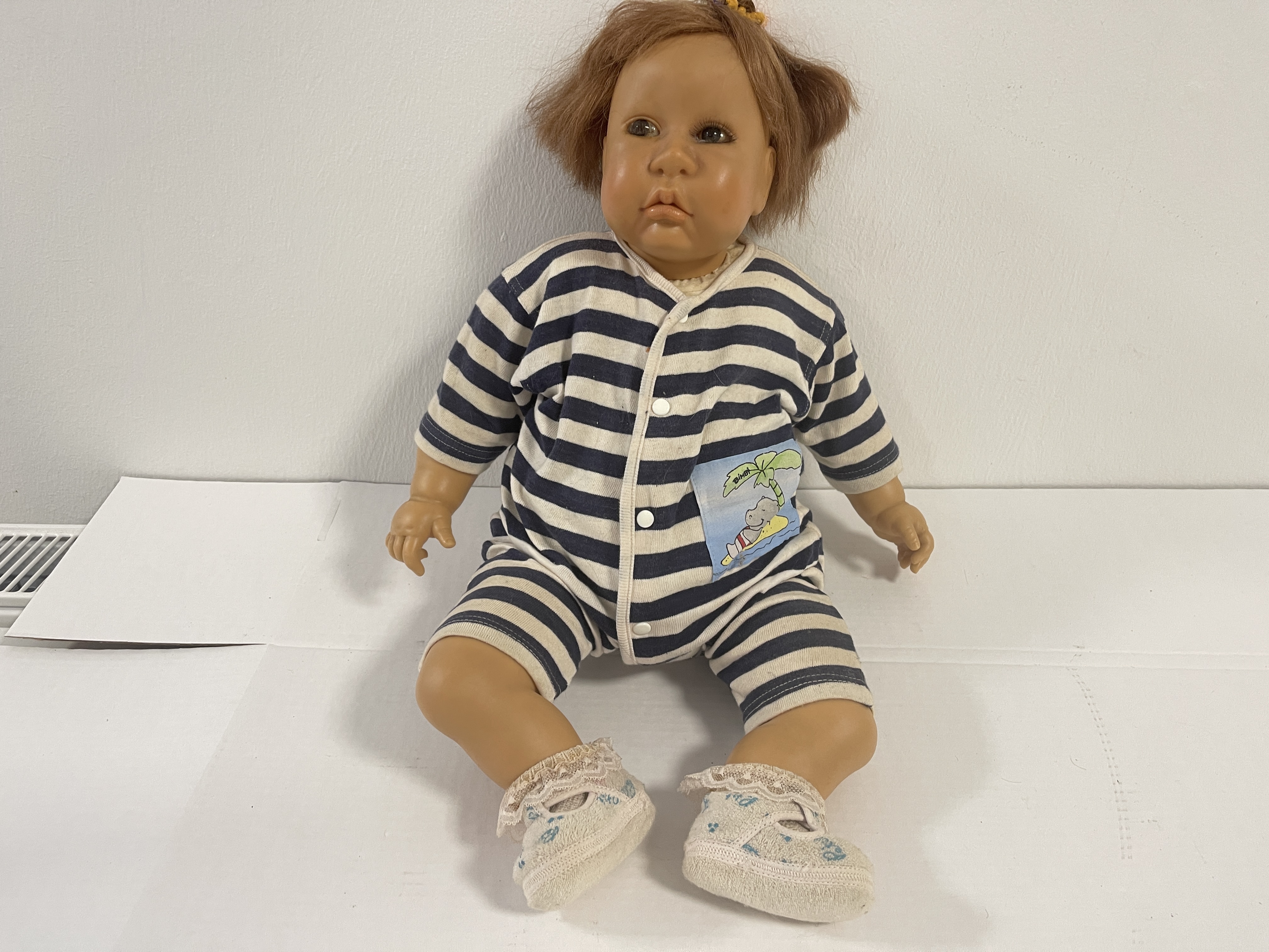 Beatrice Lehnhoff-Jahnel Vinyl Künstlerpuppe Puppe 55 cm. Top Zustand siehe Fotos