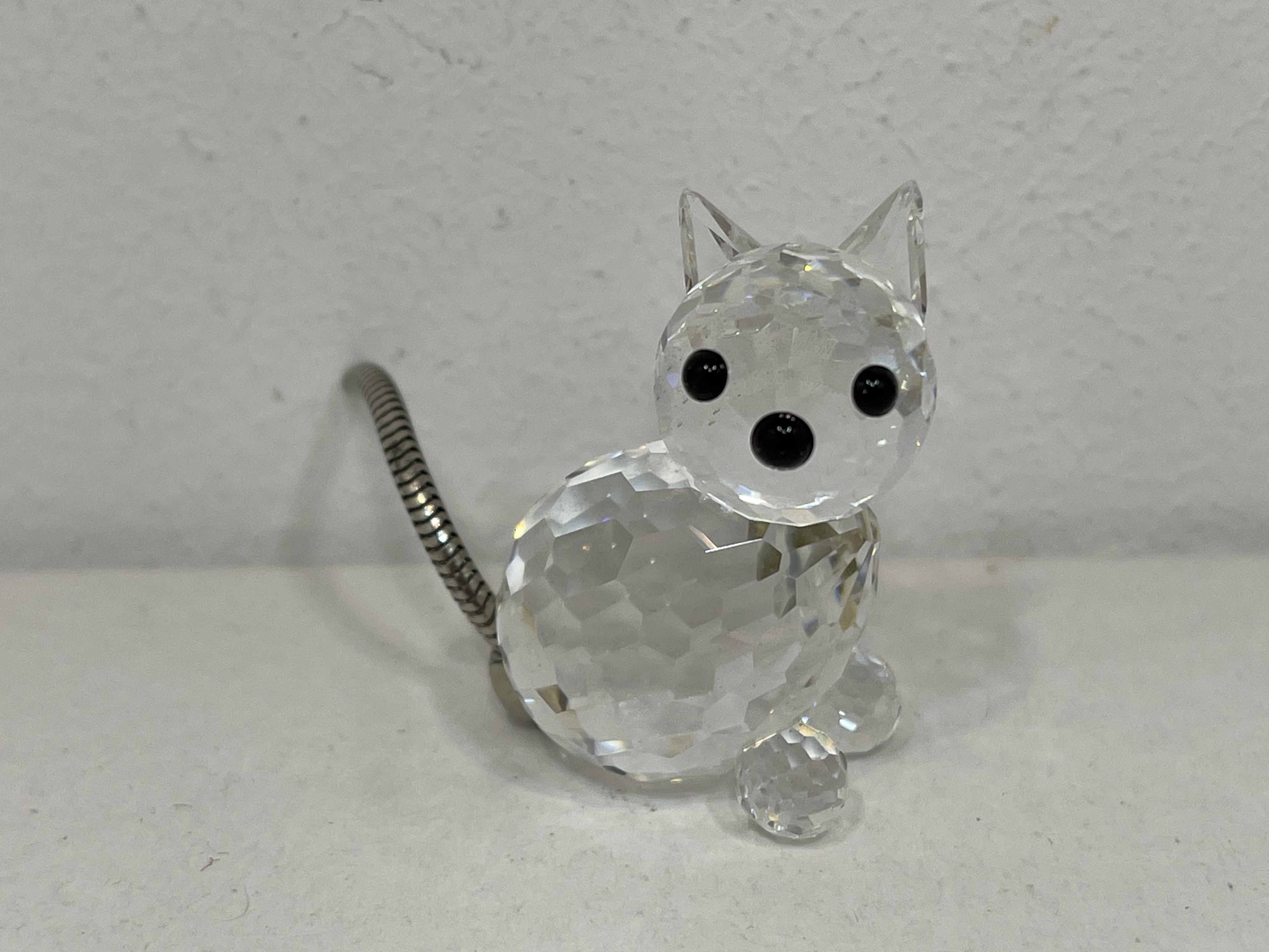 Swarovski Figur 010011 Katze 3,3 cm. Top Zustand  
