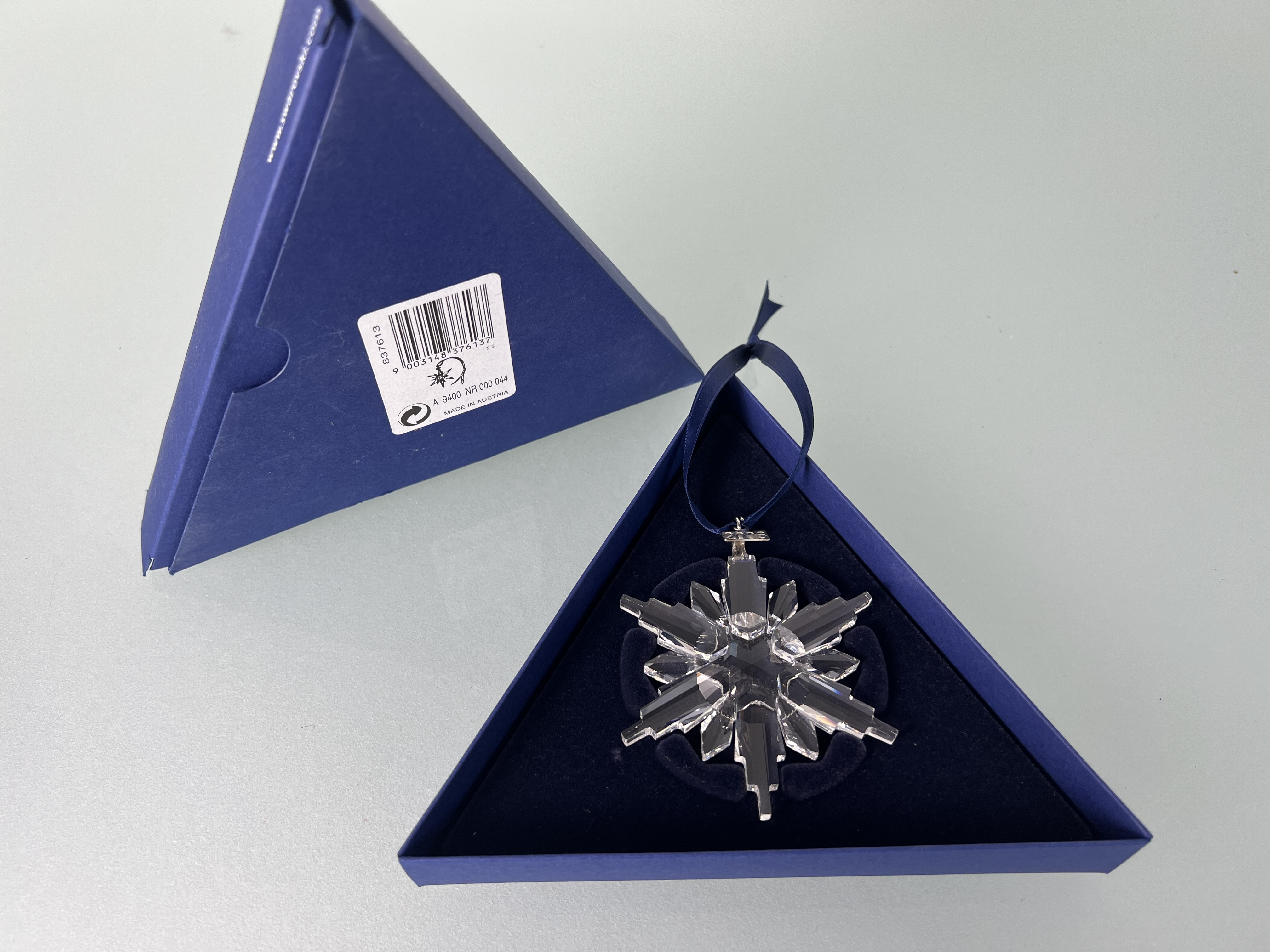 Swarovski Figur 837613 Weihnachtsstern 2006 Groß 7,8 cm. Ovp + Zertifikat - Top Zustand    