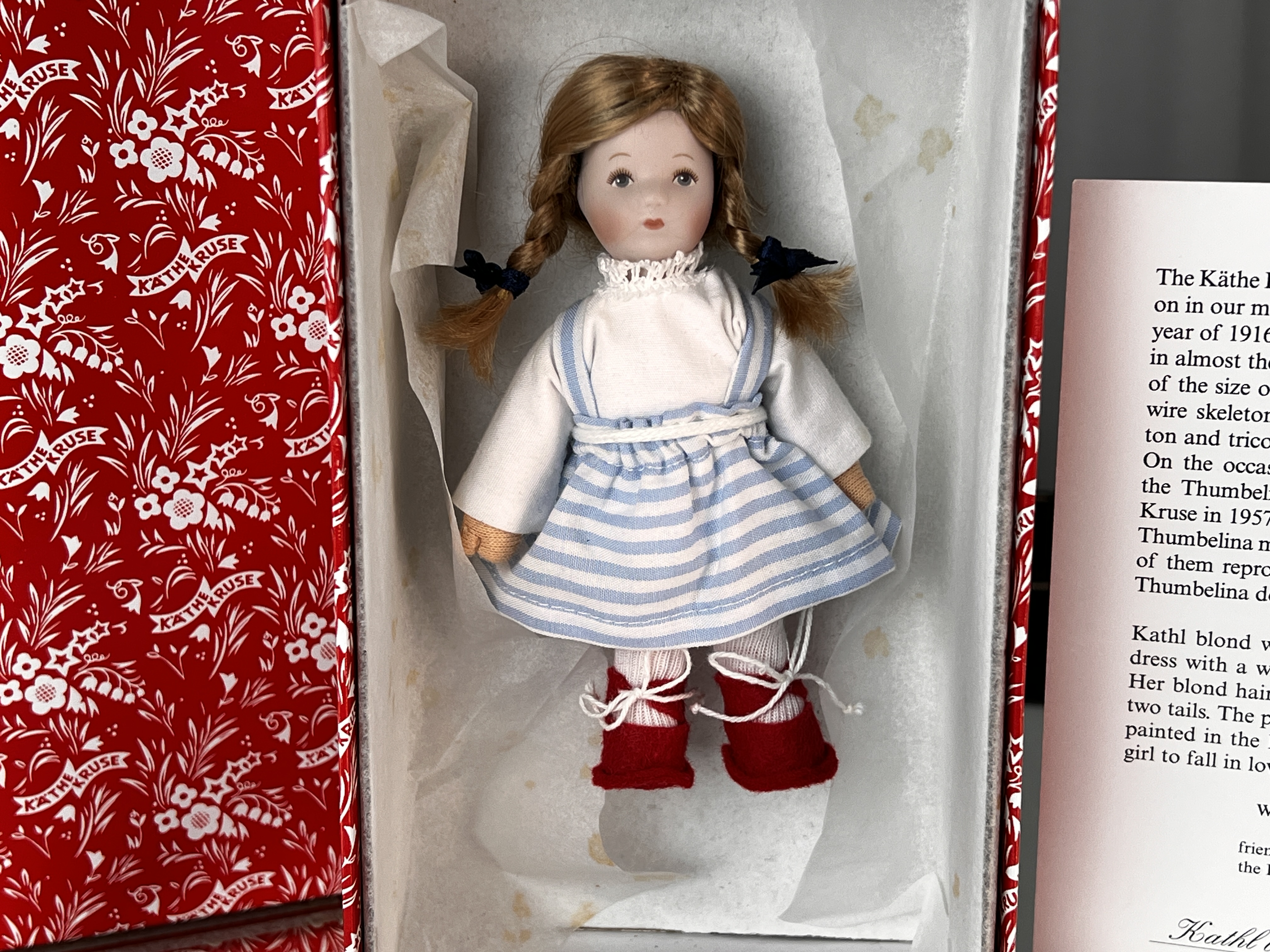 Käthe Kruse Puppe 12 cm. Top Zustand  