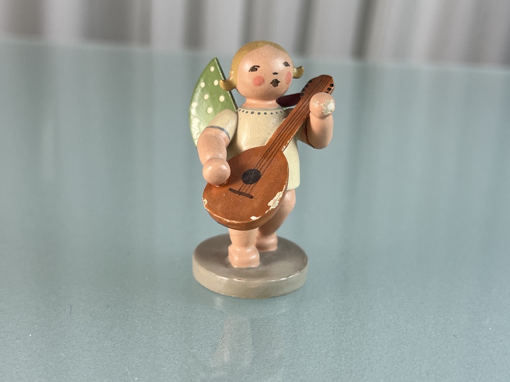 Erzgebirge Figur Sammlerfigur Holz 6 cm. Guter Zustand siehe Fotos