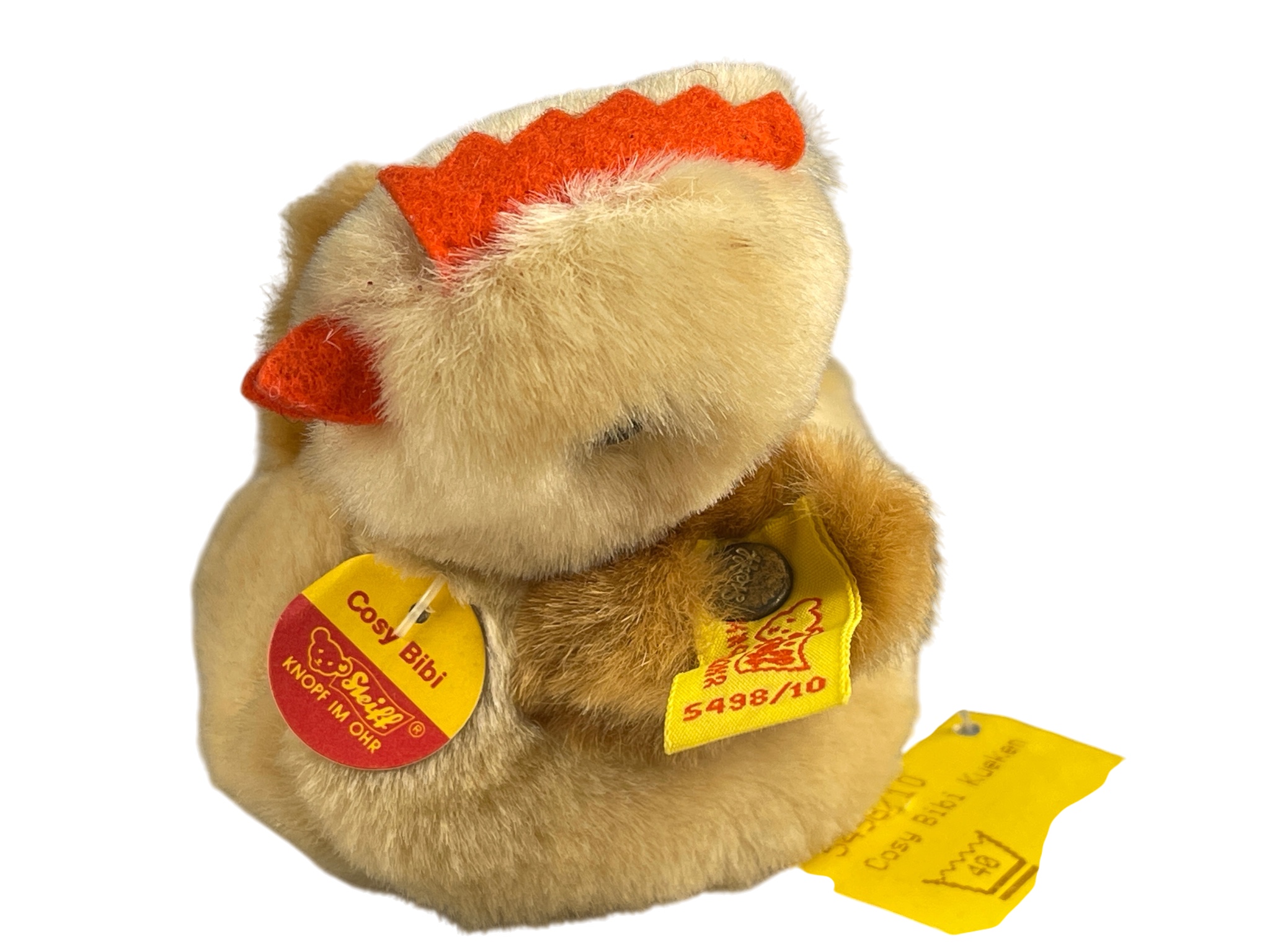 Steiff Tier 5498/10 - Küken  10 cm - Top Zustand 