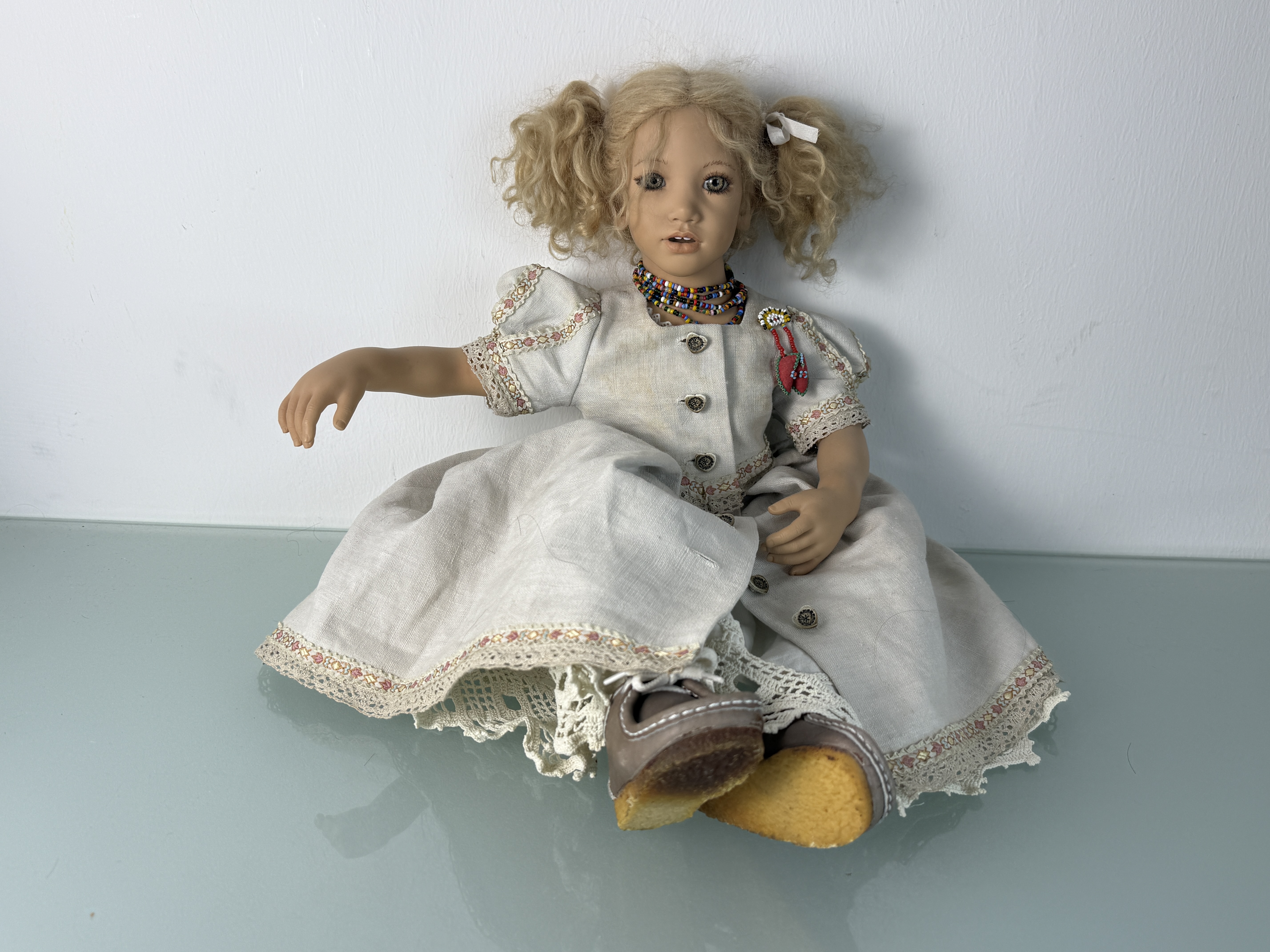 Annette Himstedt Puppe Lina 52 cm. Top Zustand.