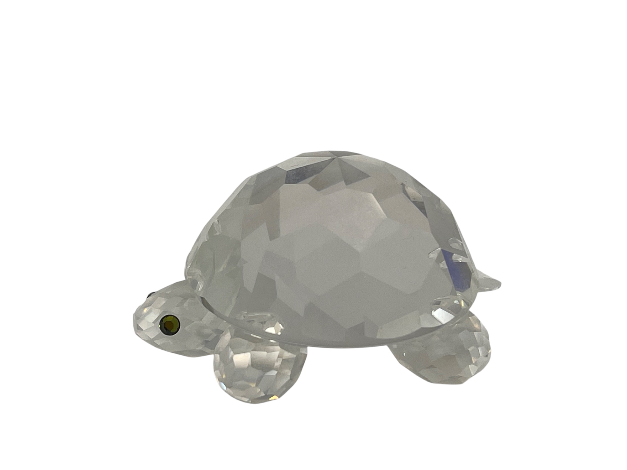 Swarovski Figur Kristall 010037 Große Schildkröte 6 cm. Top Zustand.  