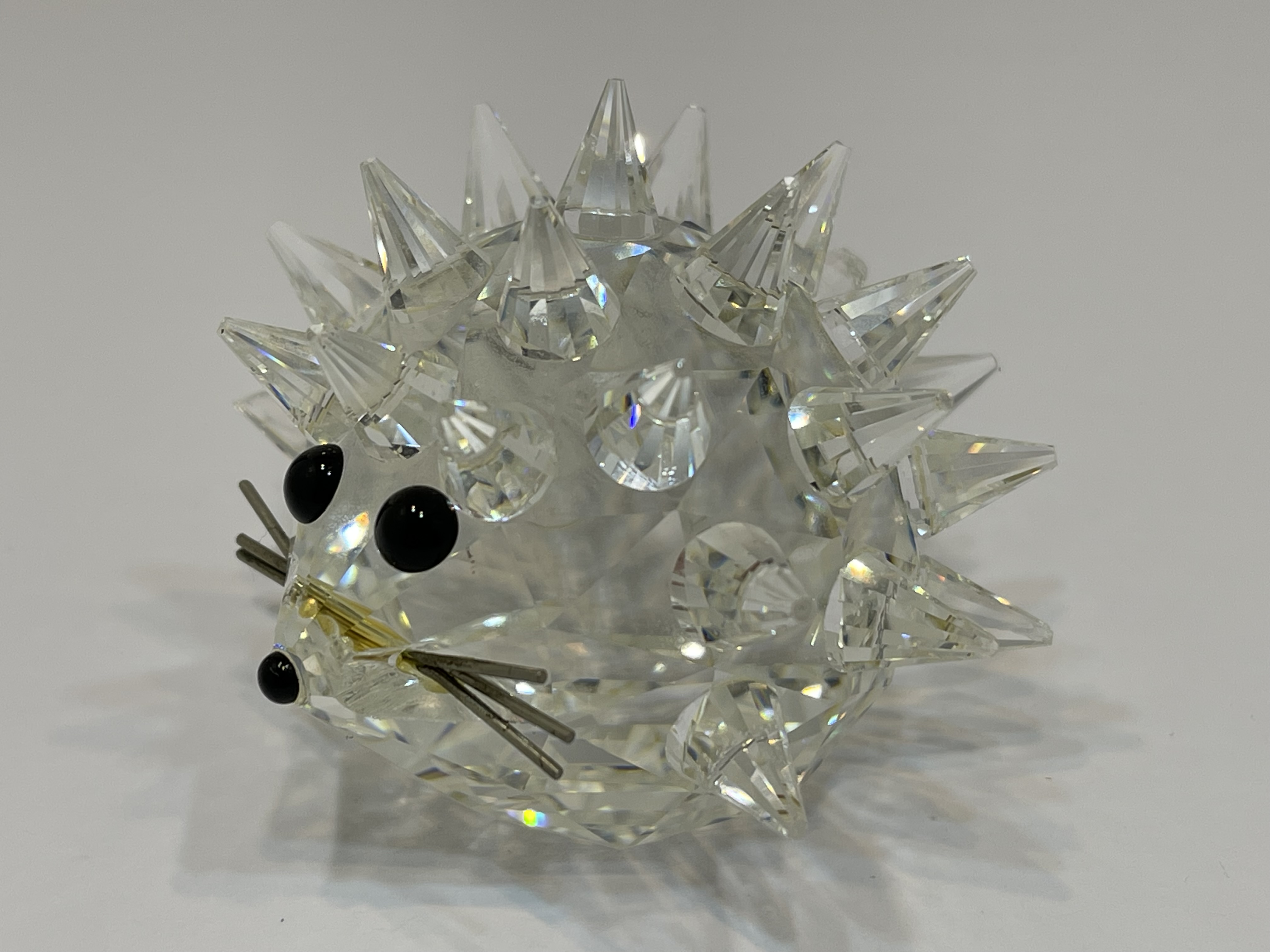 Swarovski Figur Großer Igel 6,5 cm. Top Zustand.