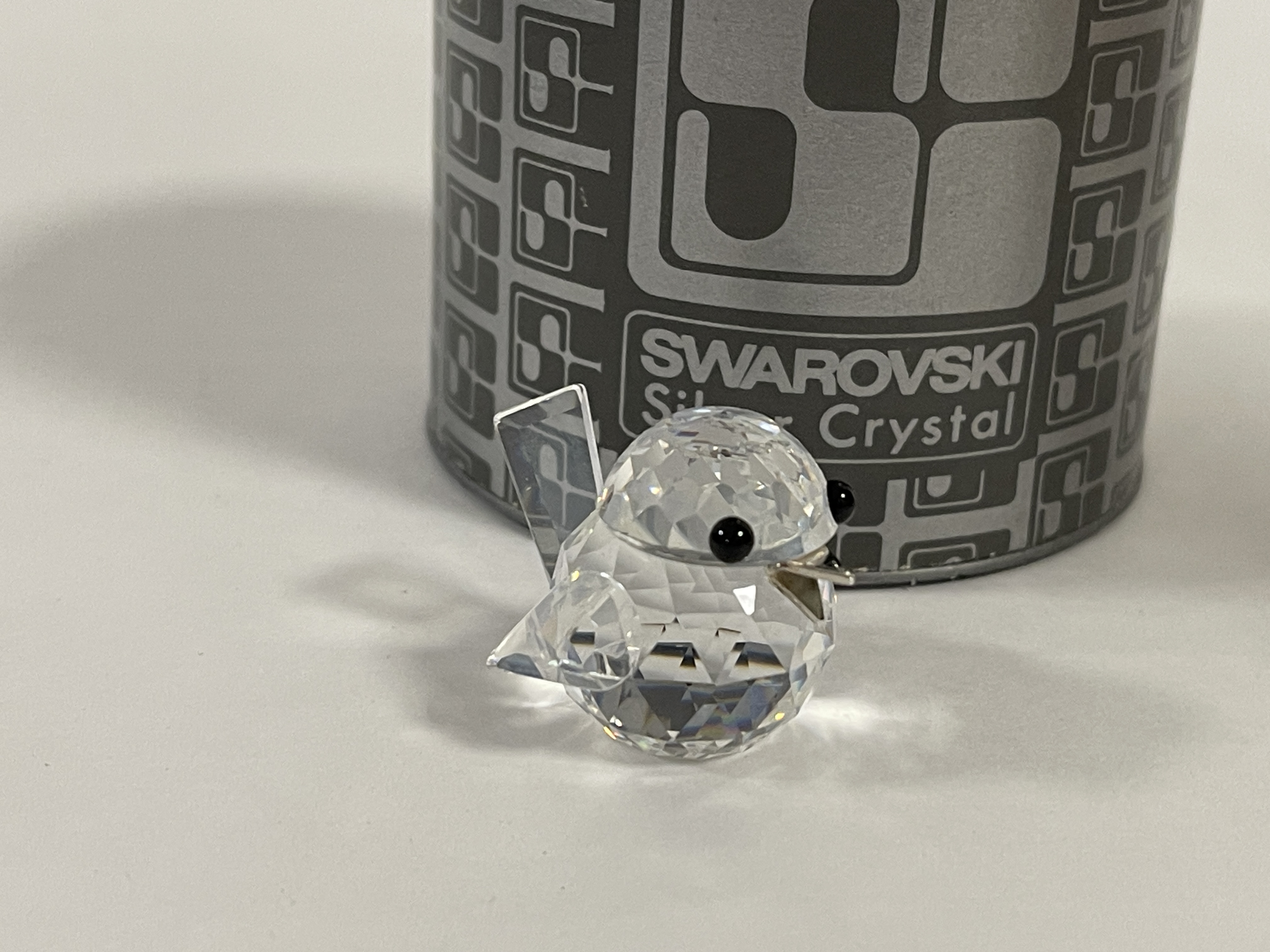  Swarovski Figur Kristall 010017 Spatz 3 cm. Ovp & Zertifikat + Top Zustand.  