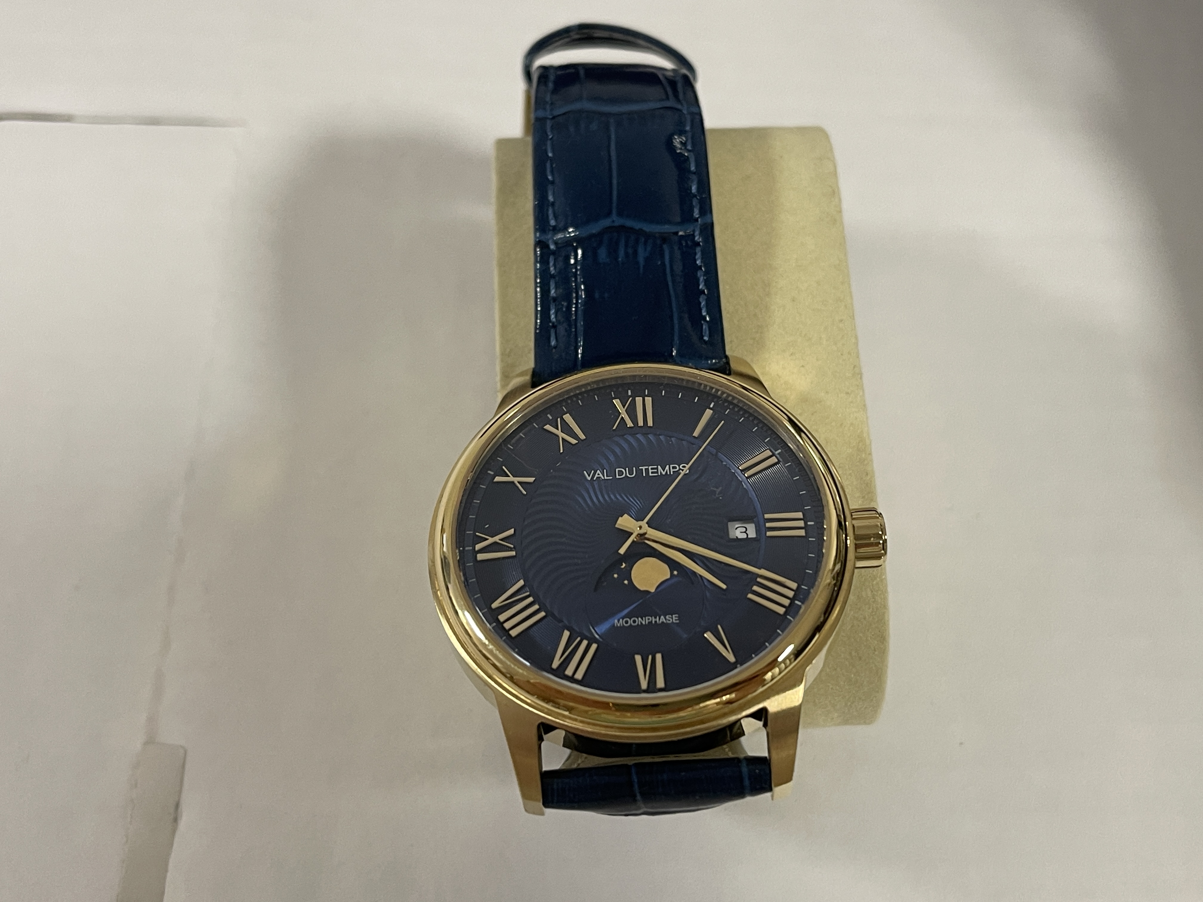 Val Du Temps Herren Armbanduhr Automatic Top Zustand     