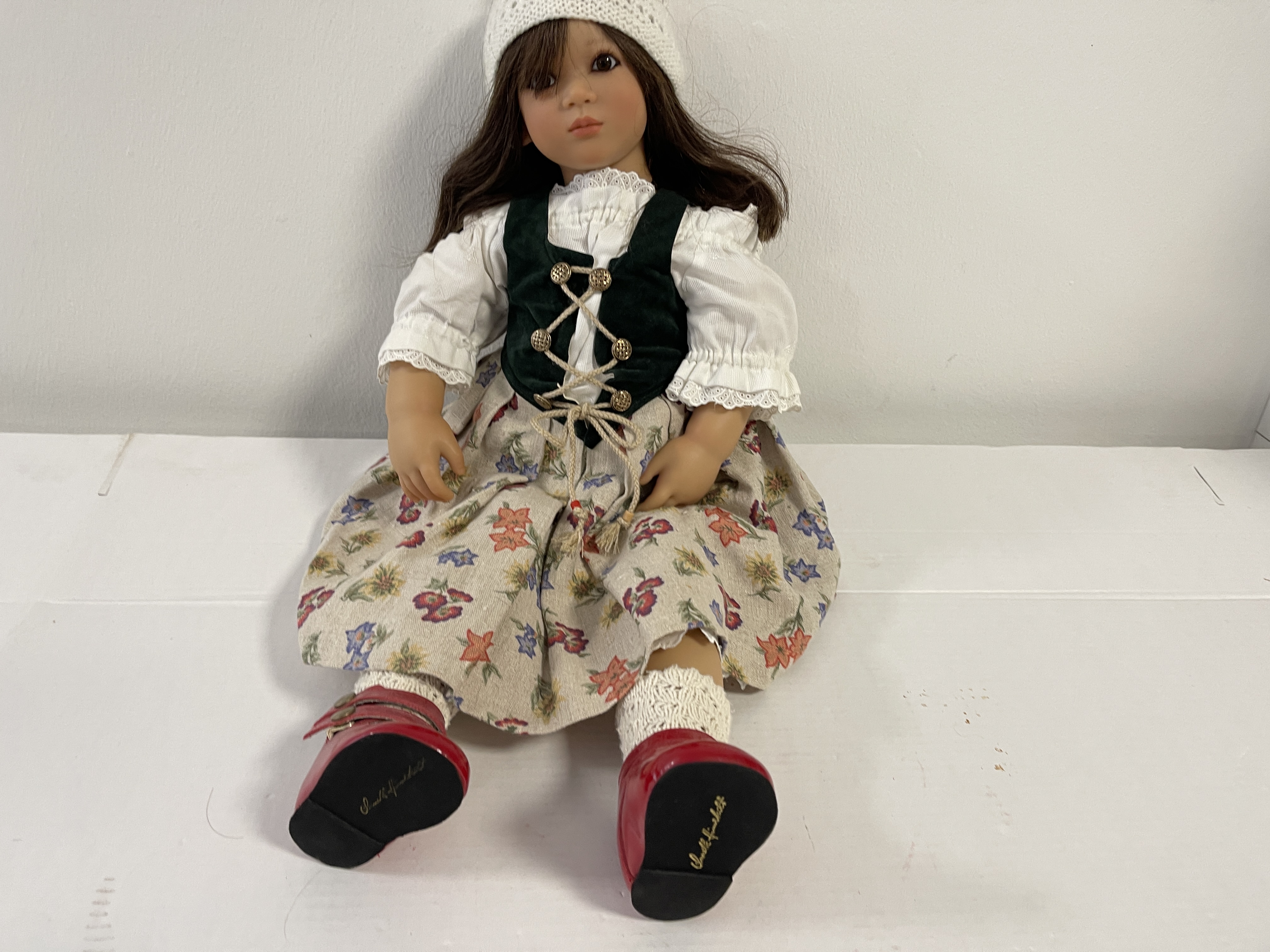Annette Himstedt Puppe Anna 62 cm. Top Zustand.  