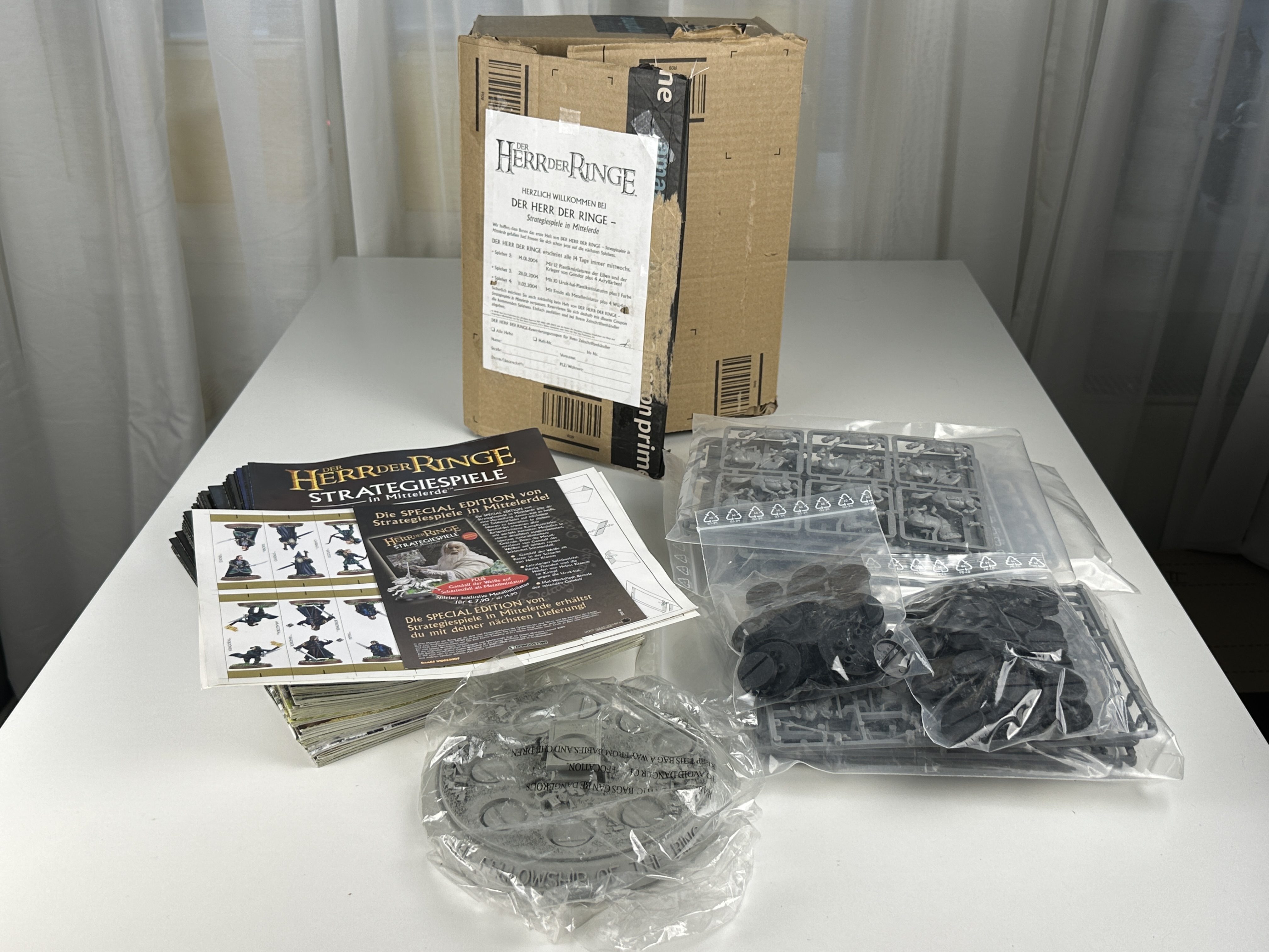 Sammelfigur  "Der Herr der Ringe" fürs Strategiespiel + Hefte 1-31.