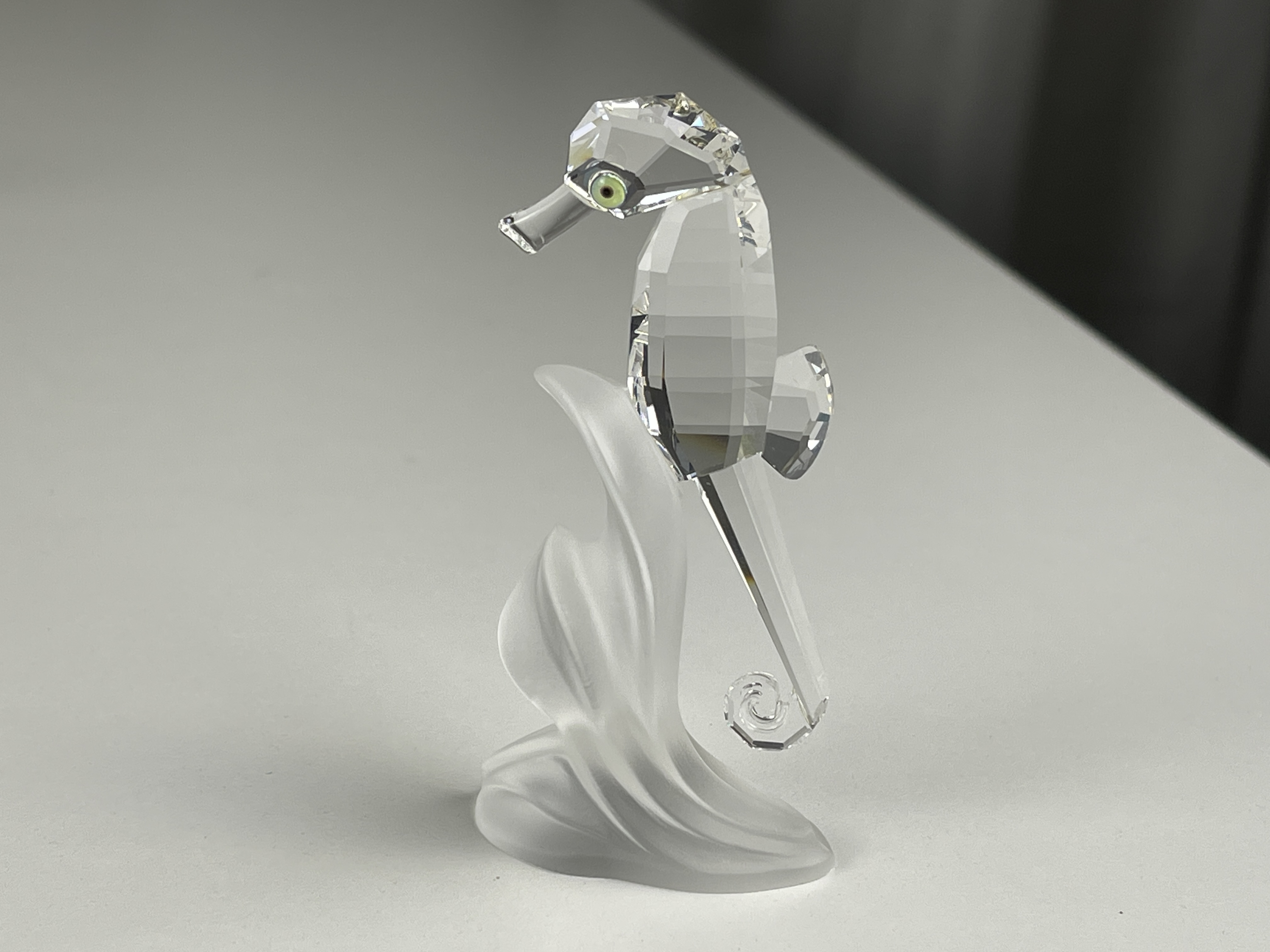 Swarovski Figur 168683 Seepferdchen 8,2 cm. Top Zustand 